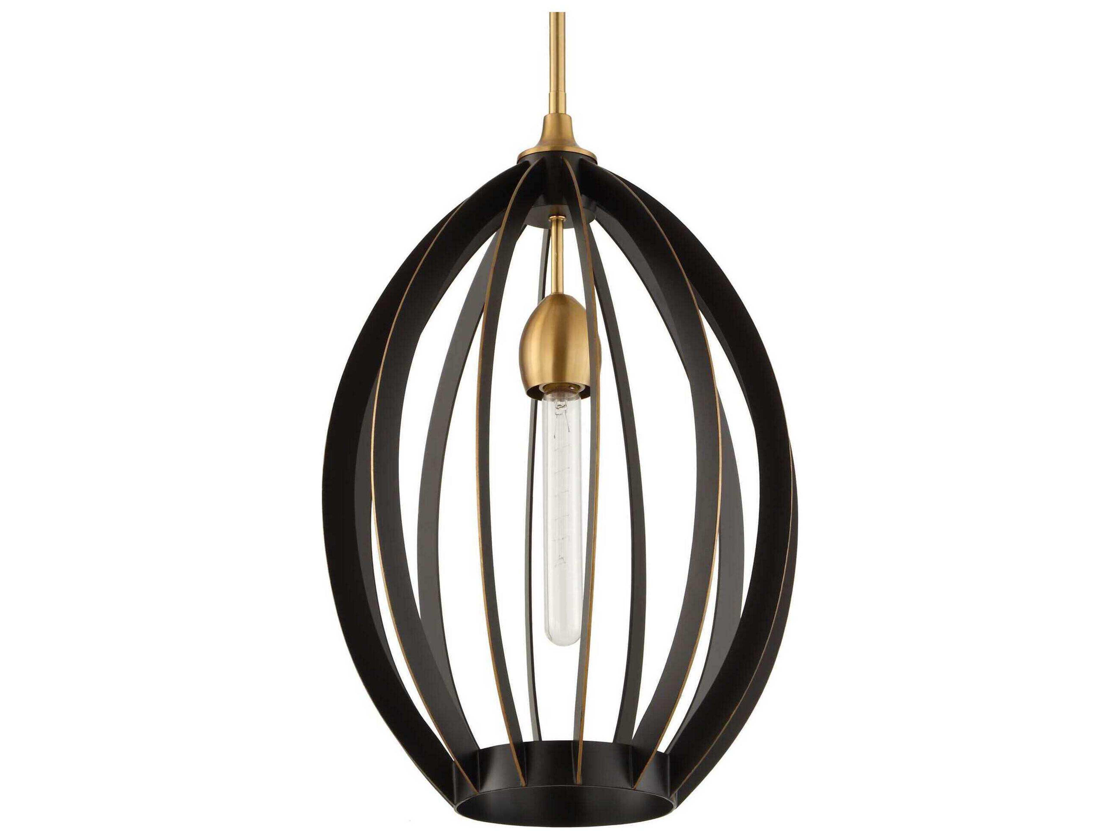 Uttermost Darby 1-Light Dark Bronze Pendant
