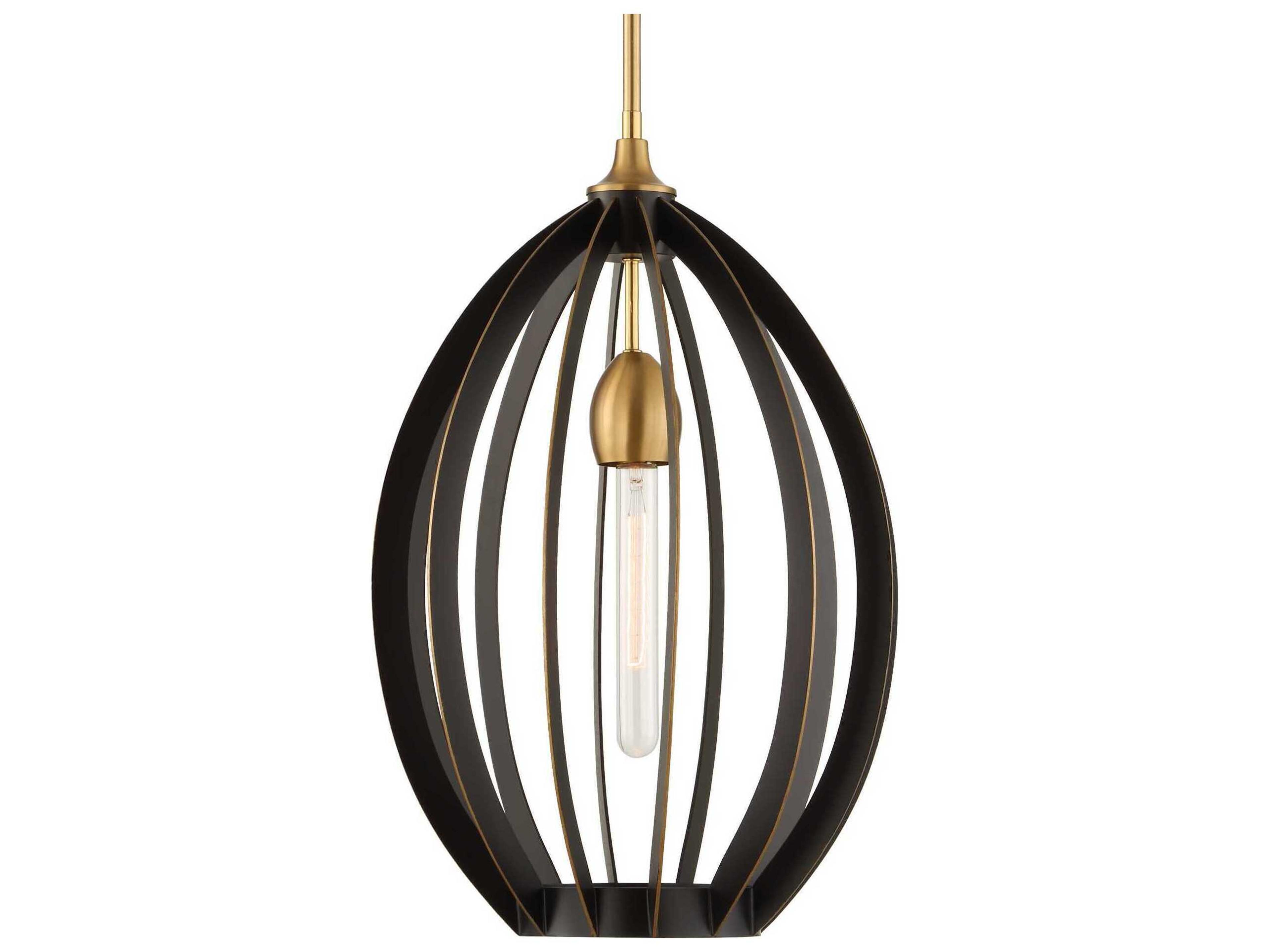 Uttermost Darby 1-Light Dark Bronze Pendant