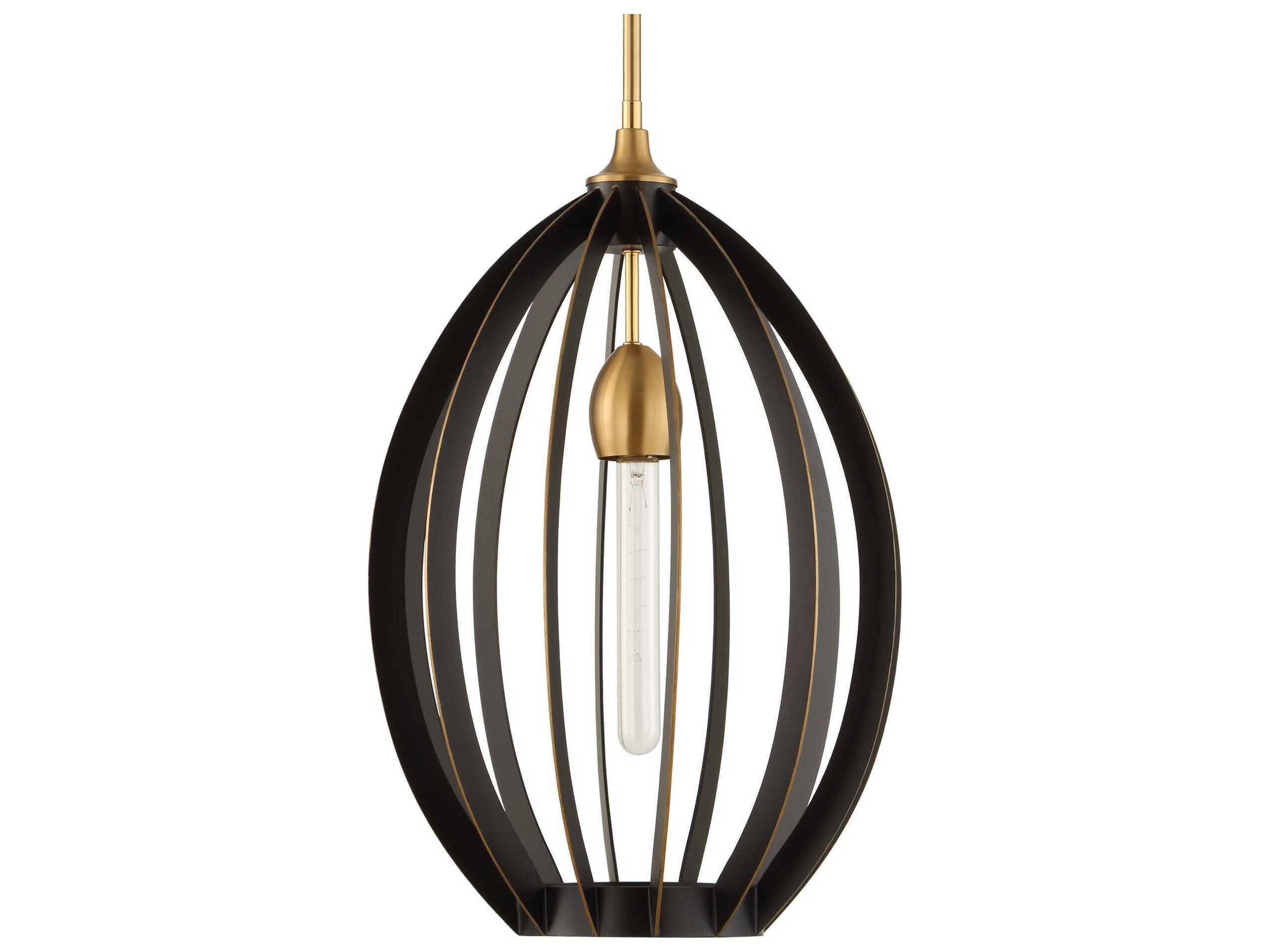 Uttermost Darby 1-Light Dark Bronze Pendant