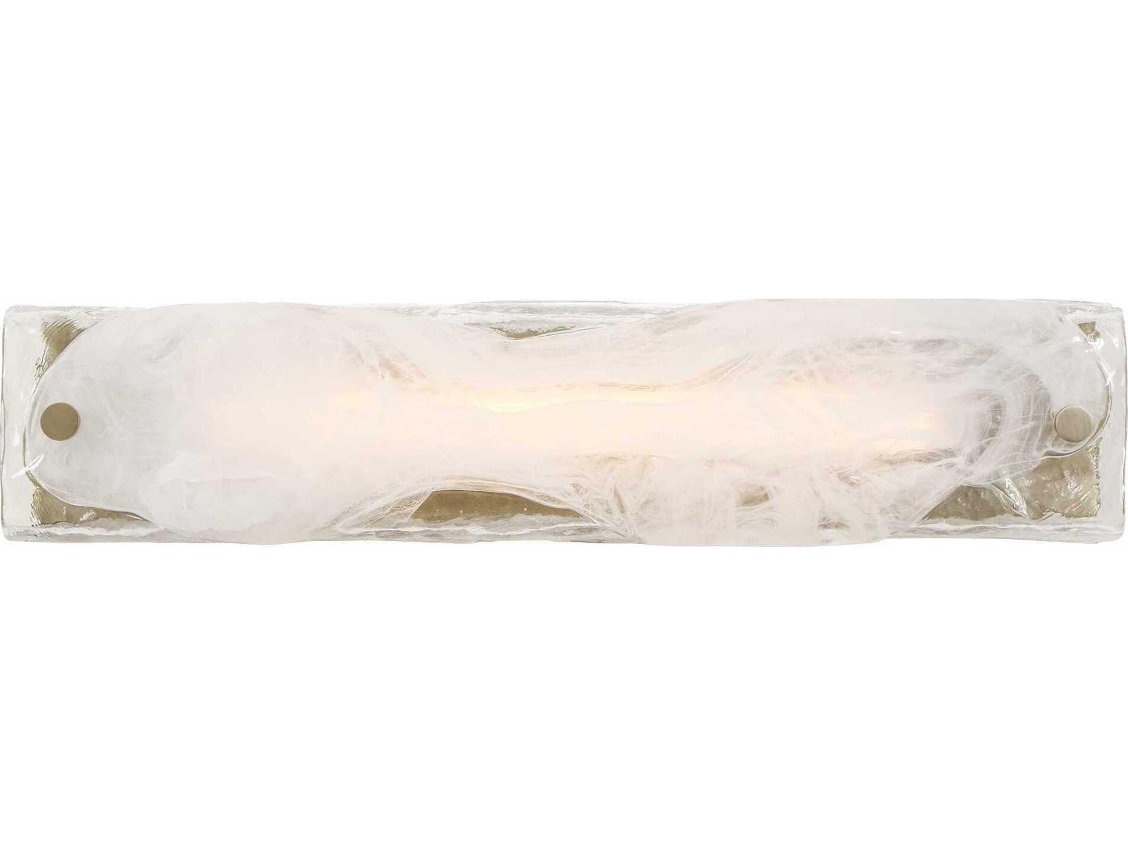 Taffy 1-Light Antique Brass Vanity Light