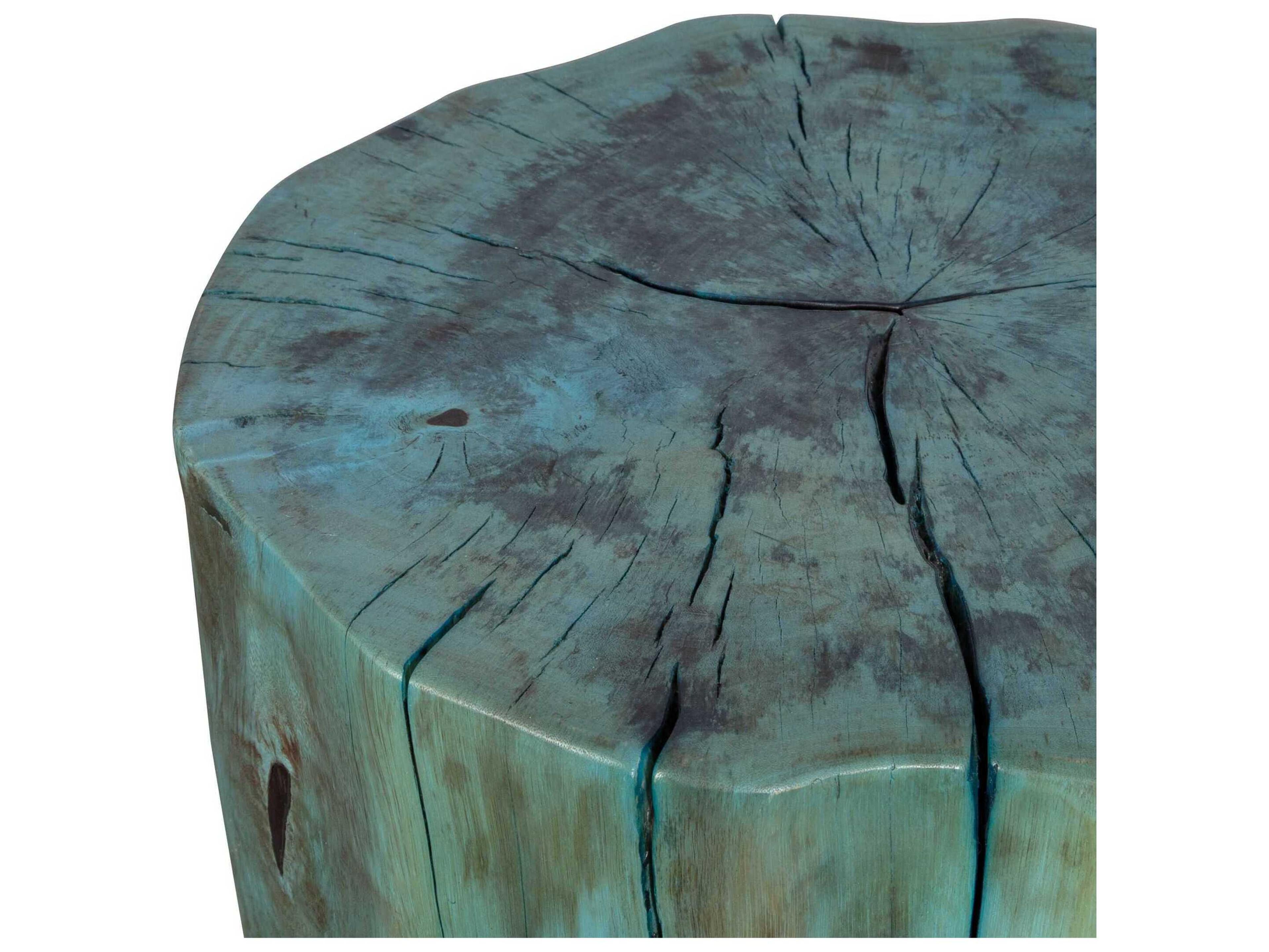 Uttermost Blue Accent Stool