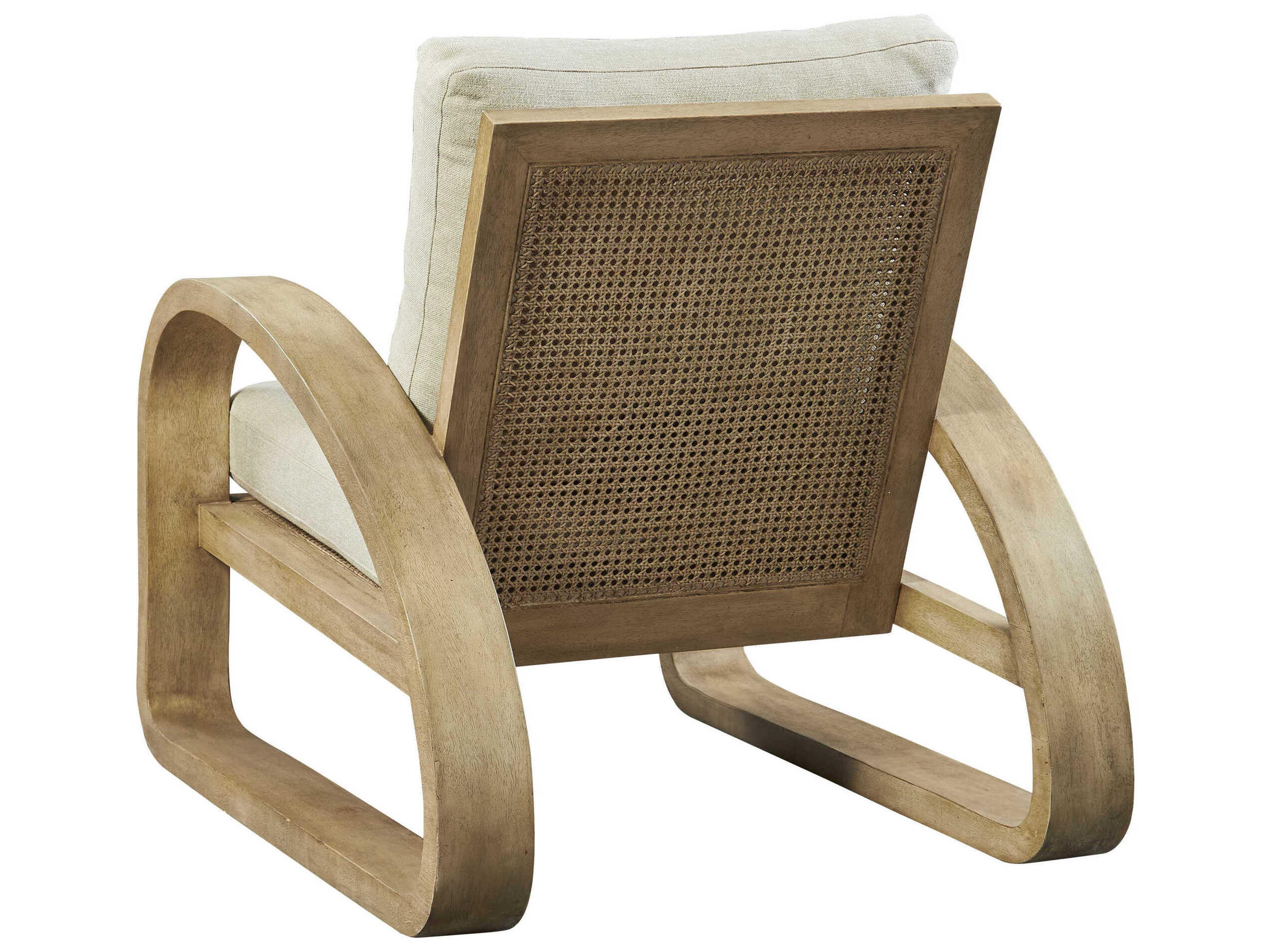 Uttermost Barbora Beige Fabric Accent Chair