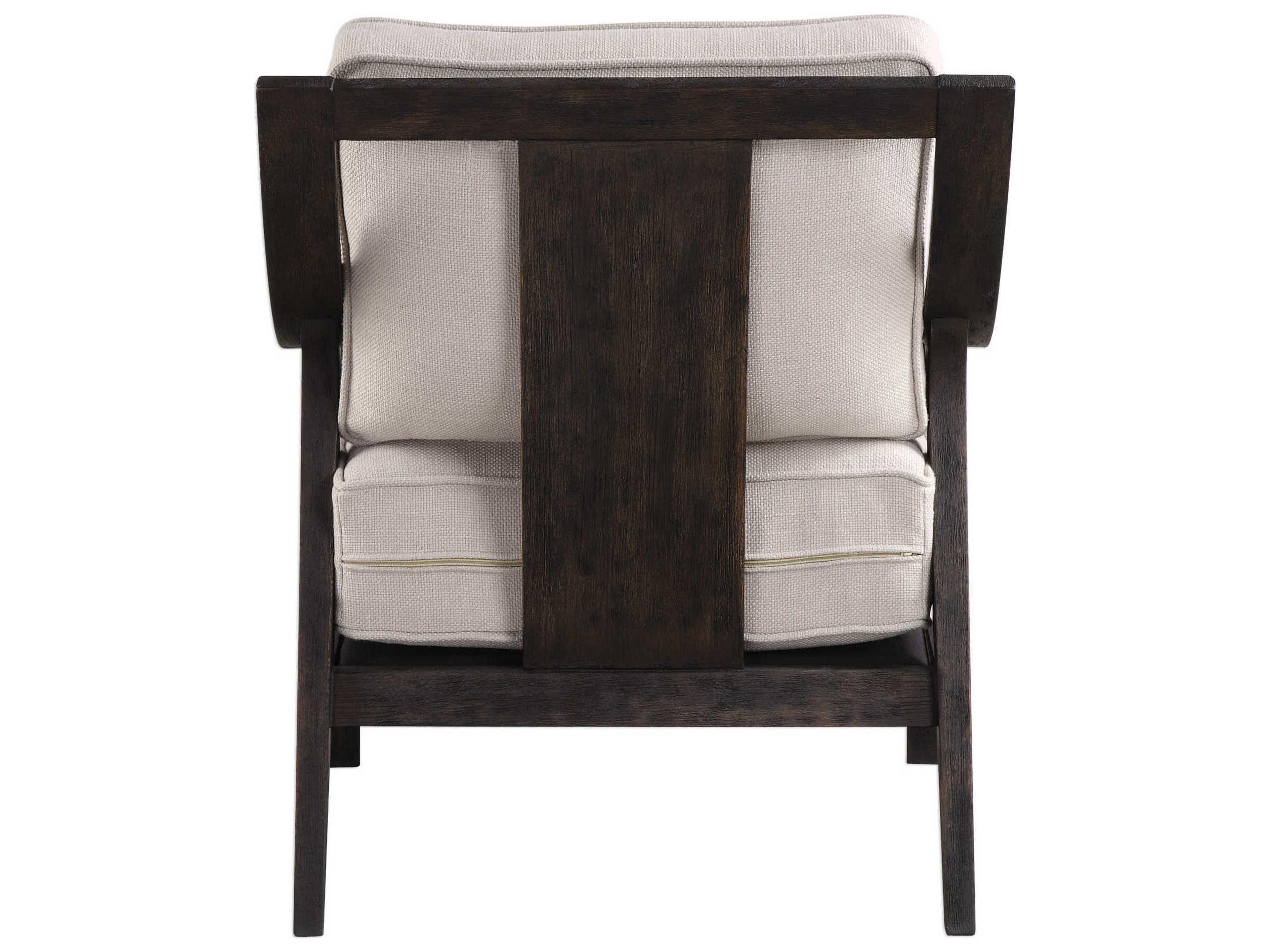 Uttermost Lyle Beige Fabric Accent Chair