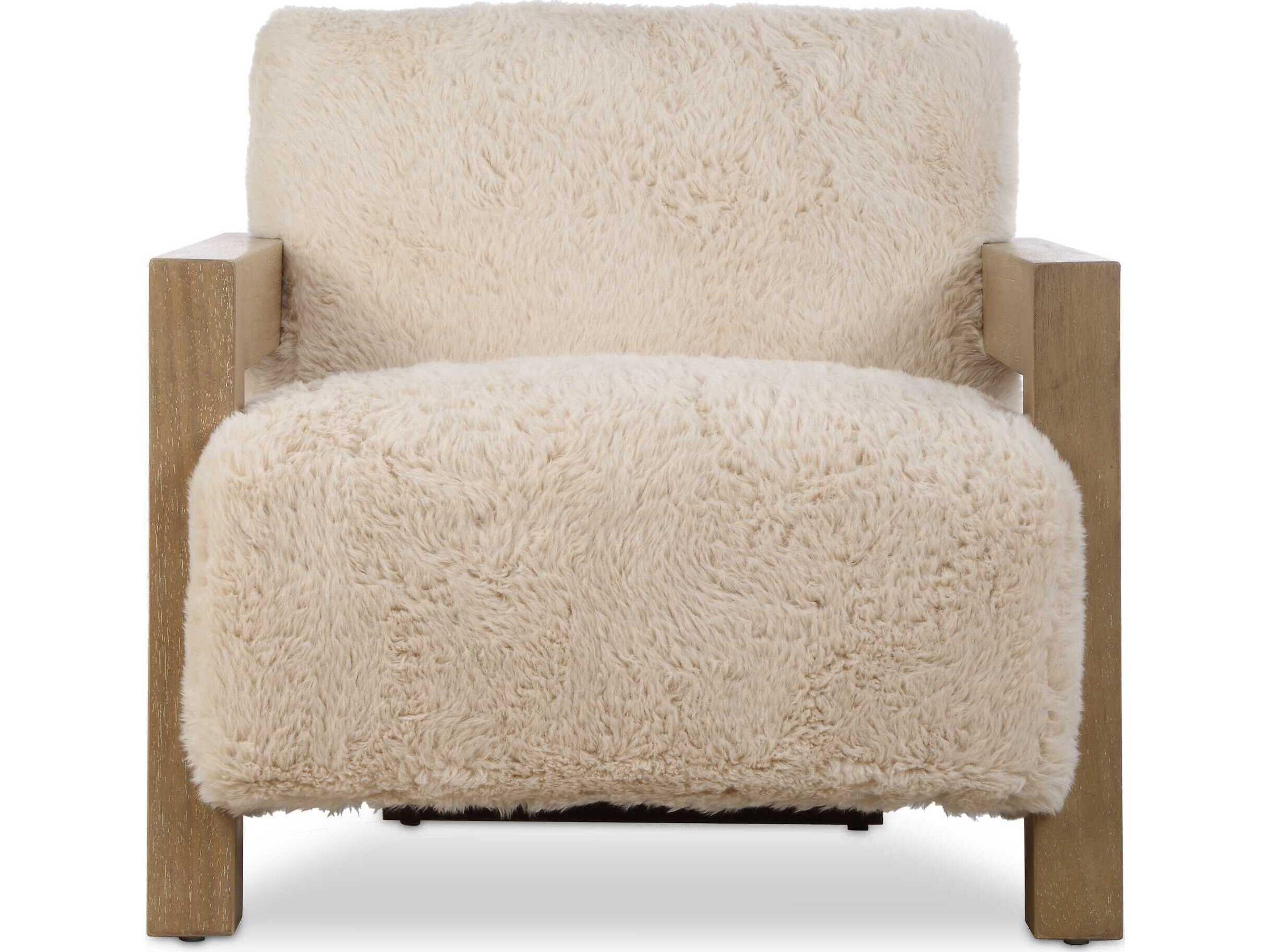 Jackson Beige Sheepskin Accent Chair