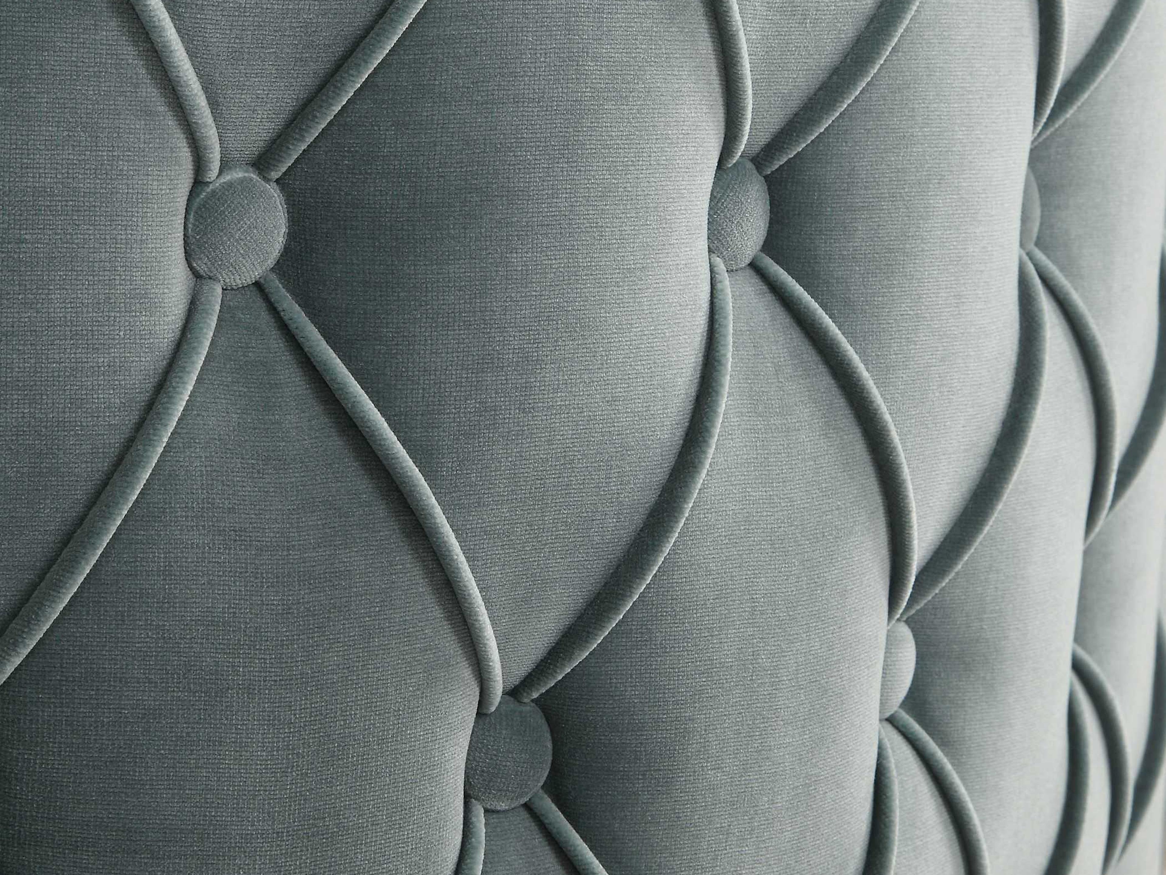 Uttermost Haider Blue Tufted Accent Chair