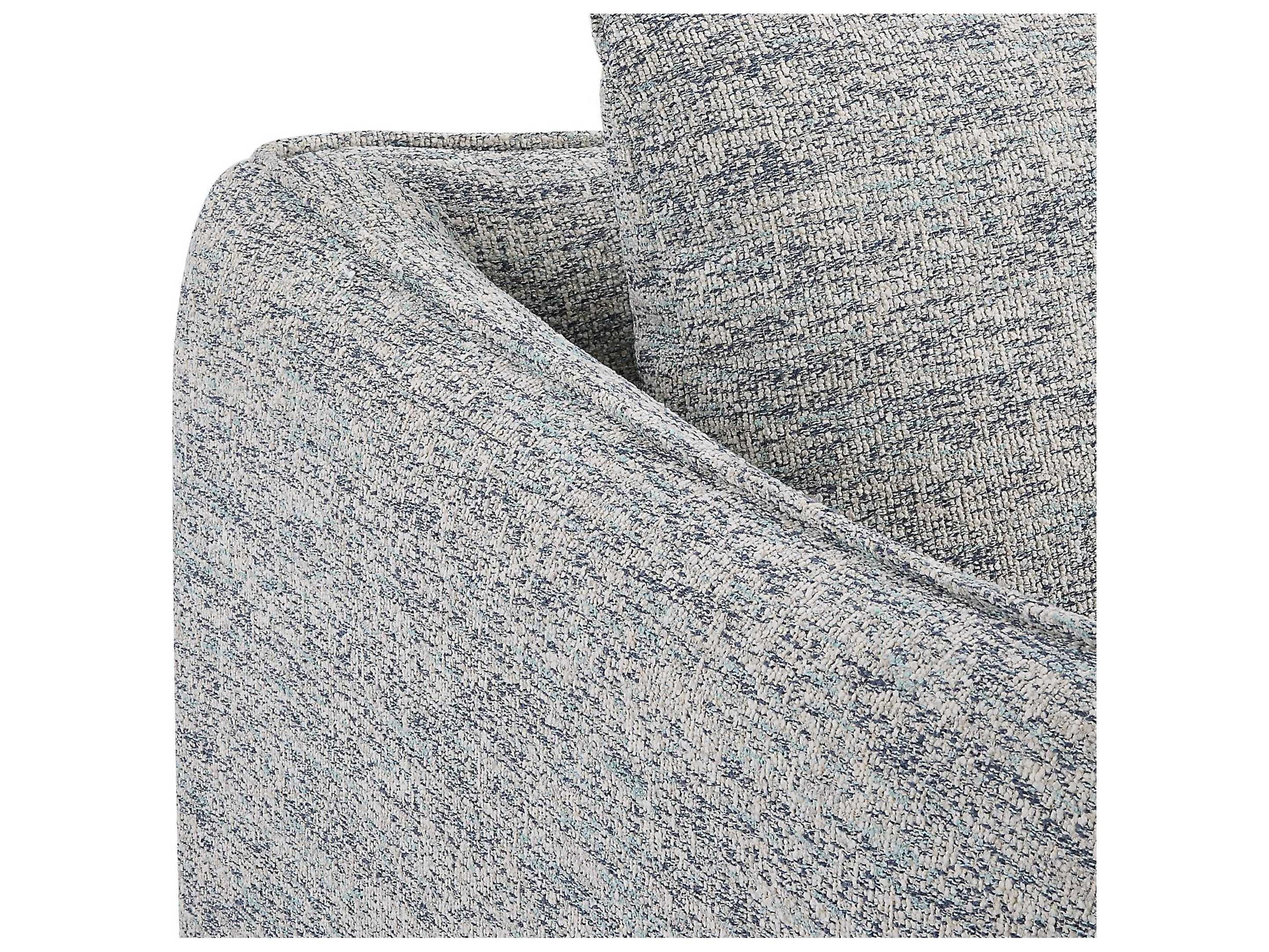 Uttermost Corben Swivel Gray Fabric Accent Chair