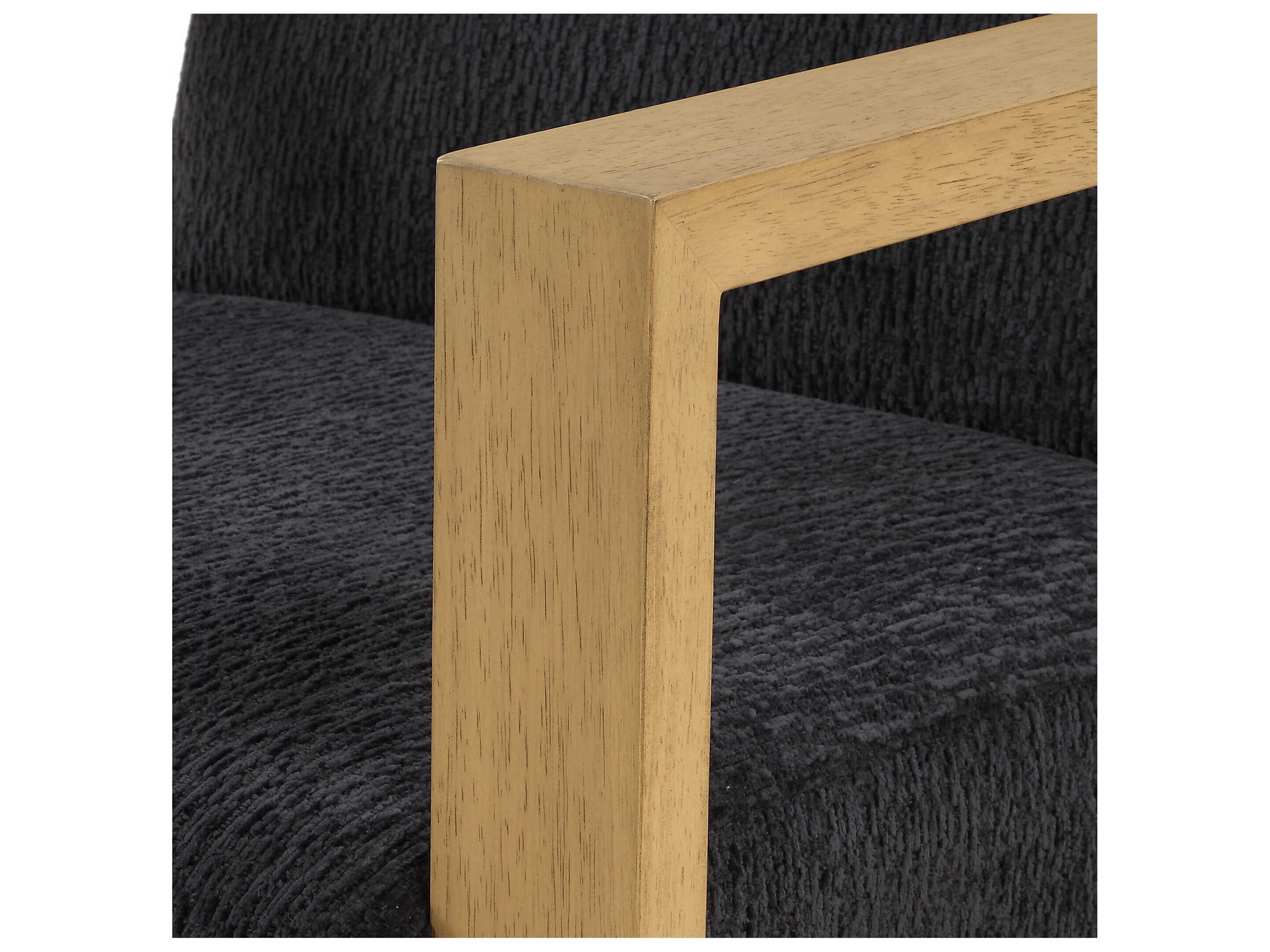 Uttermost Suspend Blue Fabric Accent Chair