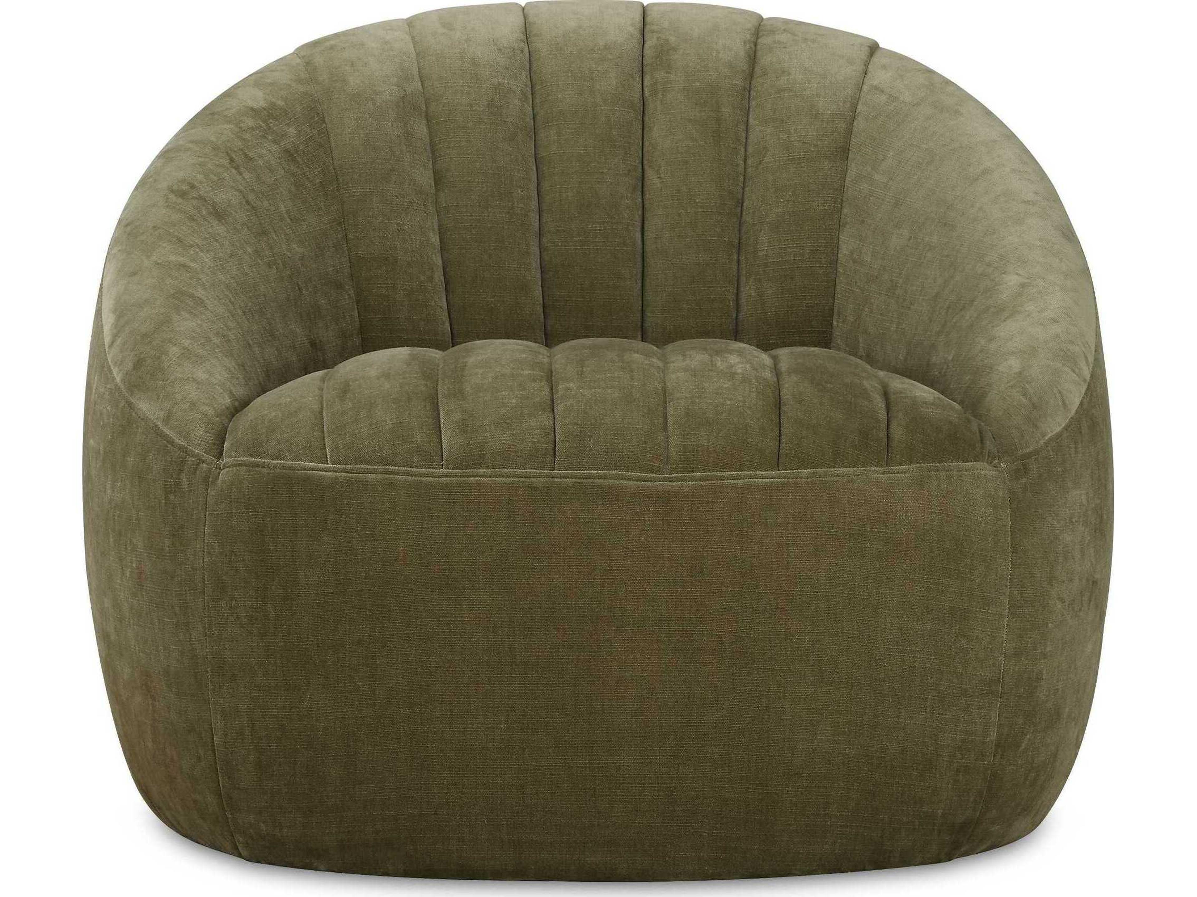 Narrows Swivel Green Accent Chair