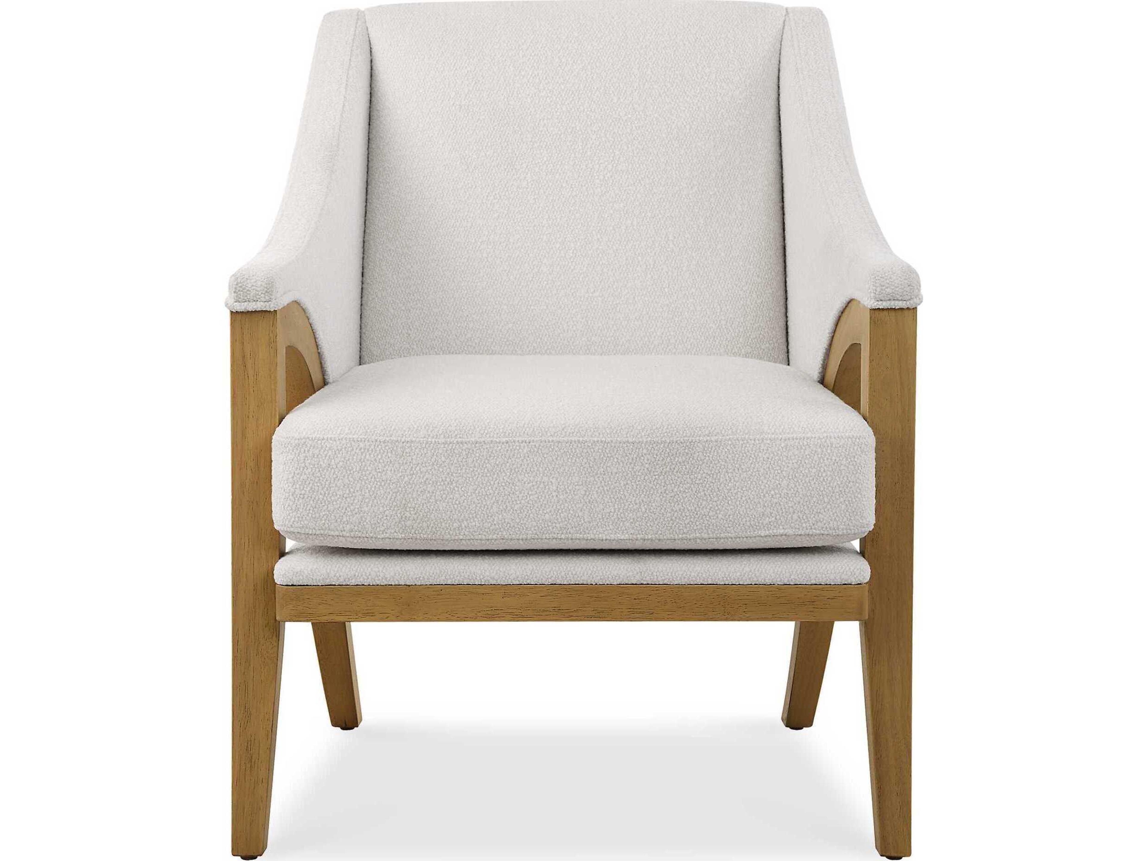 Evolve White Accent Chair
