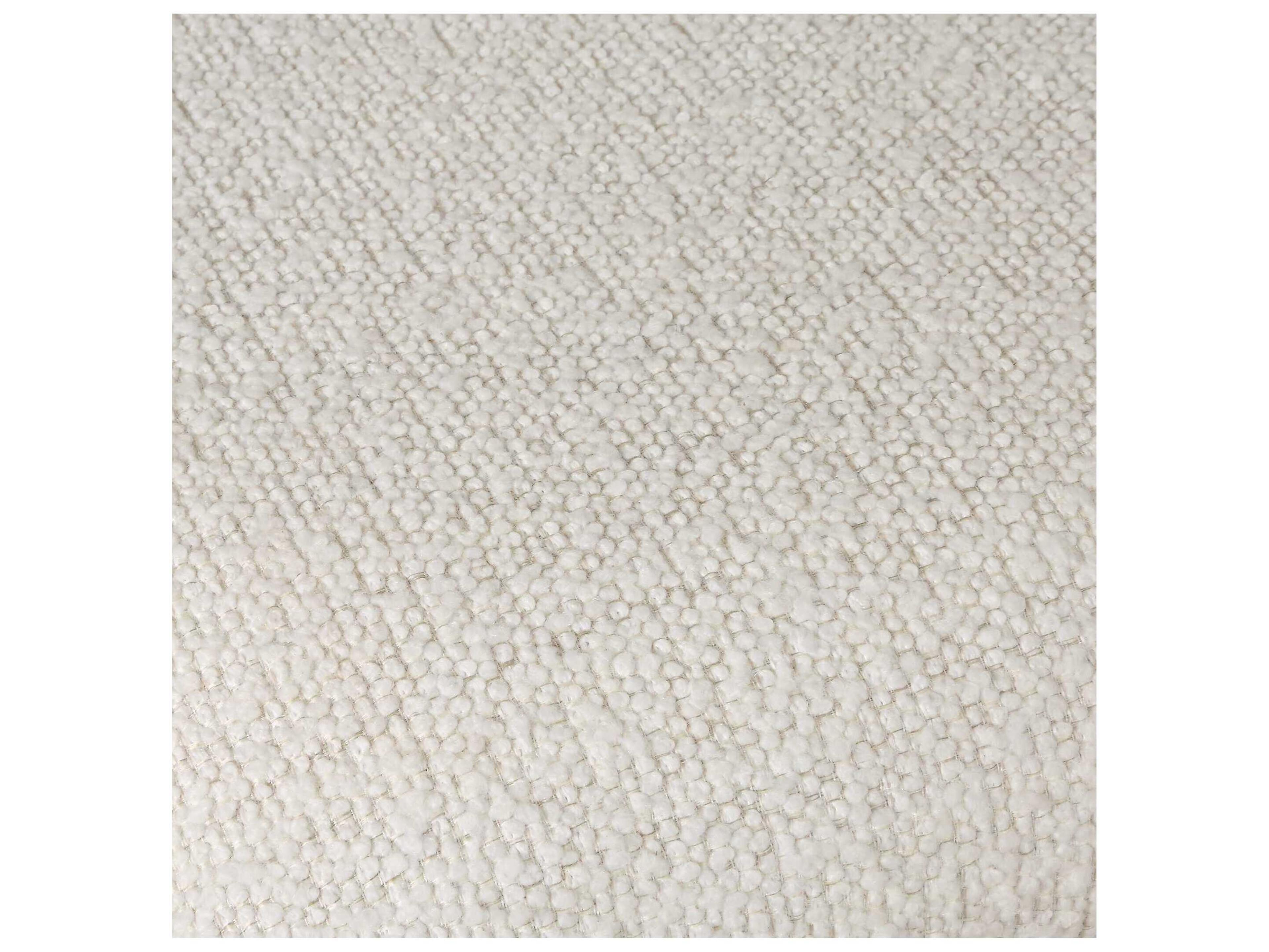 Uttermost Port Dark Walnut White Brown Upholstered Accent Stool