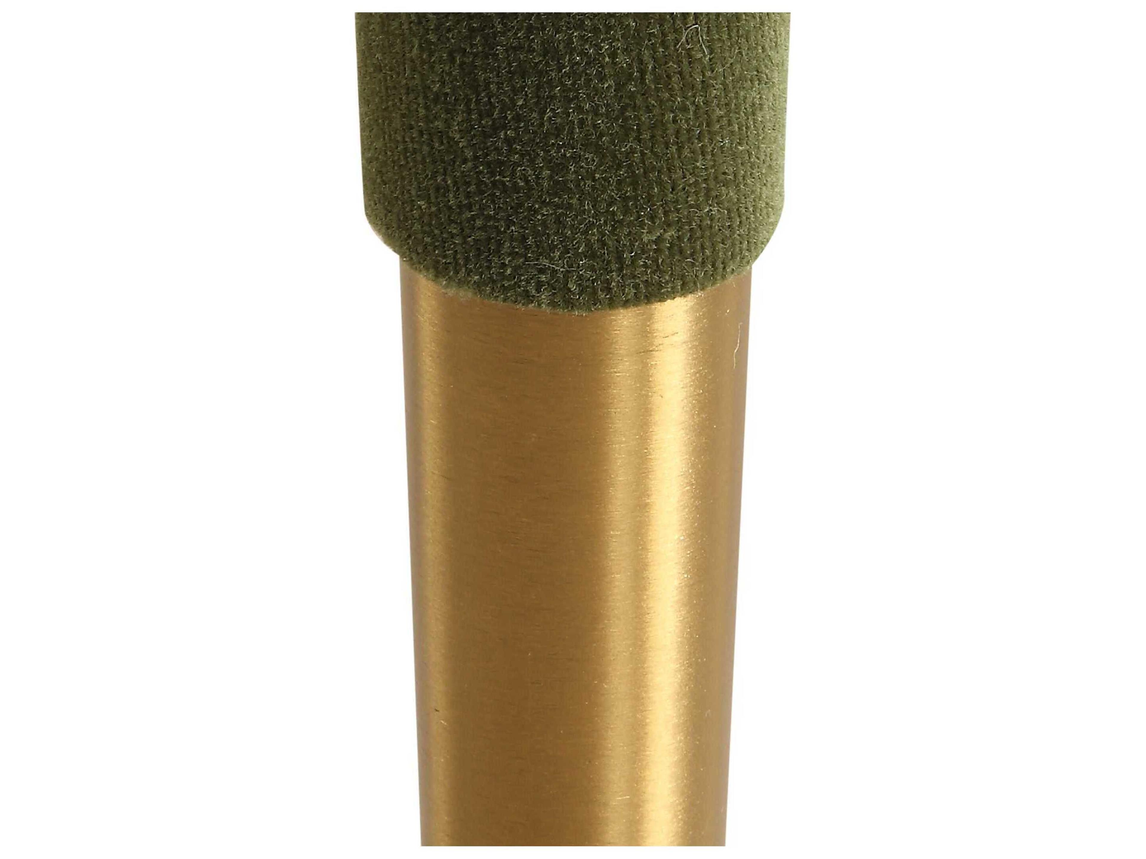 Uttermost Conifer Green Upholstered Arm Dining Chair