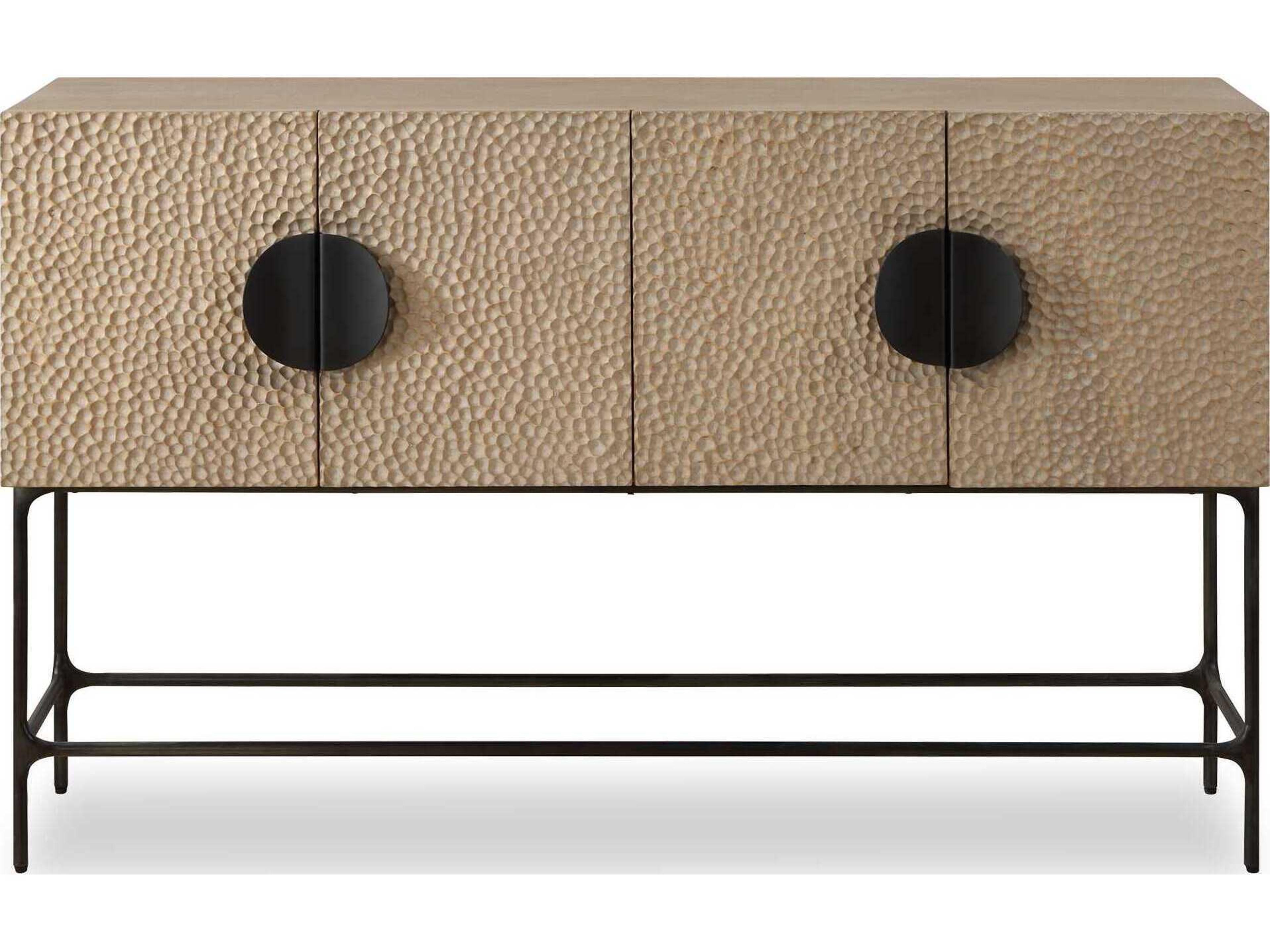 Lunar 53" Elm Wood Natural Sideboard