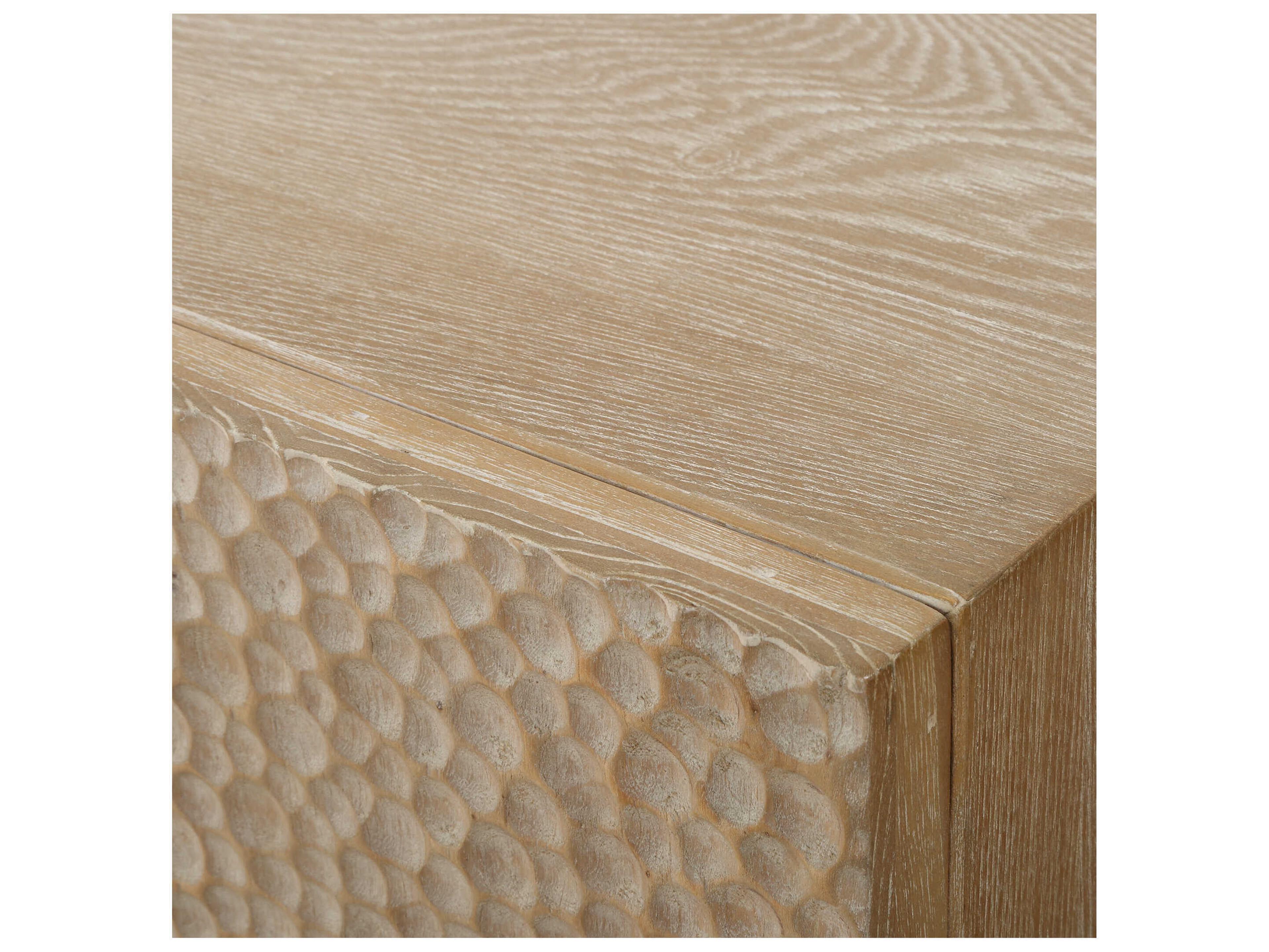 Uttermost Lunar 53" Elm Wood Natural Sideboard