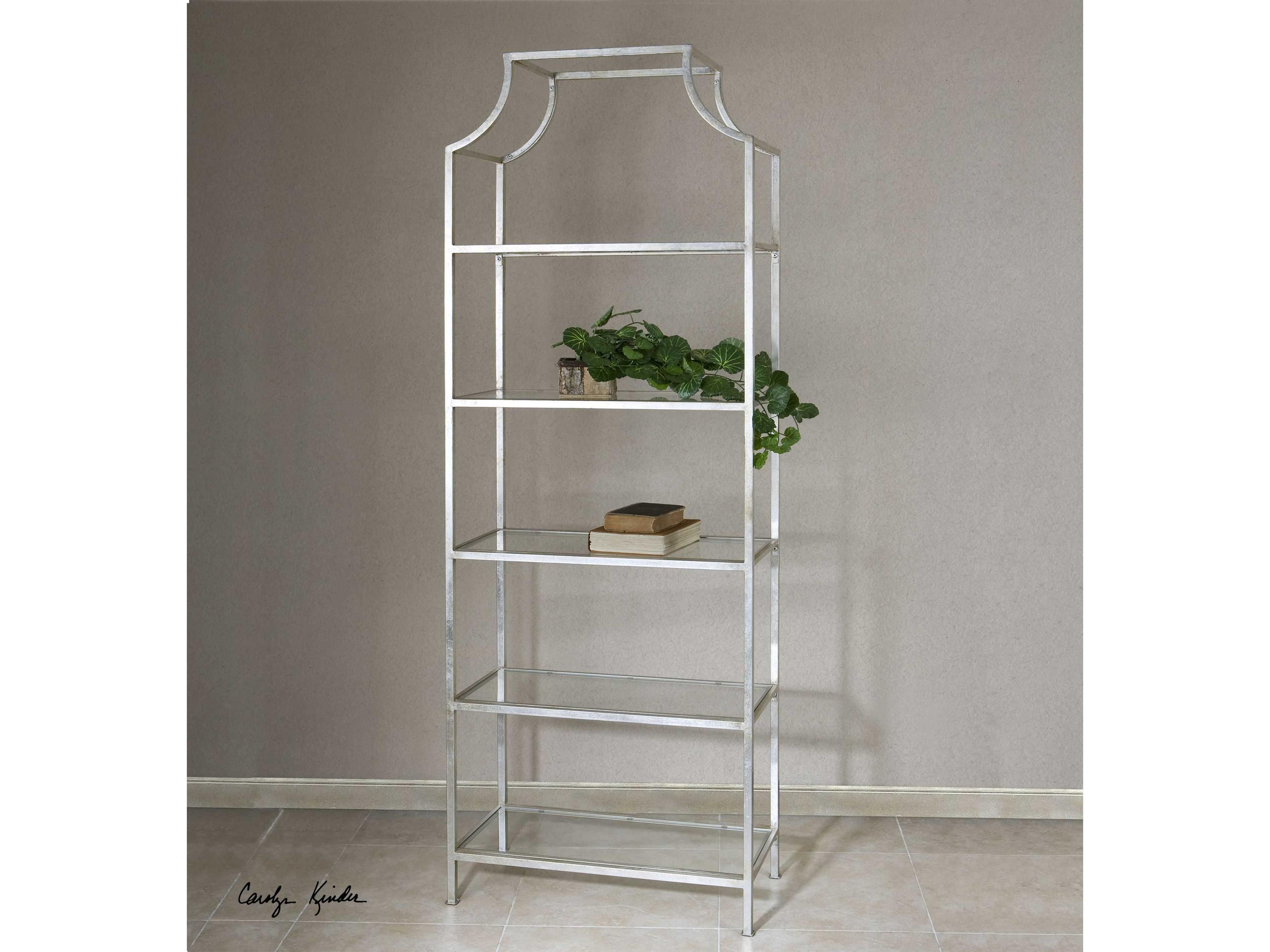 Uttermost Aurelie Silver Etagere