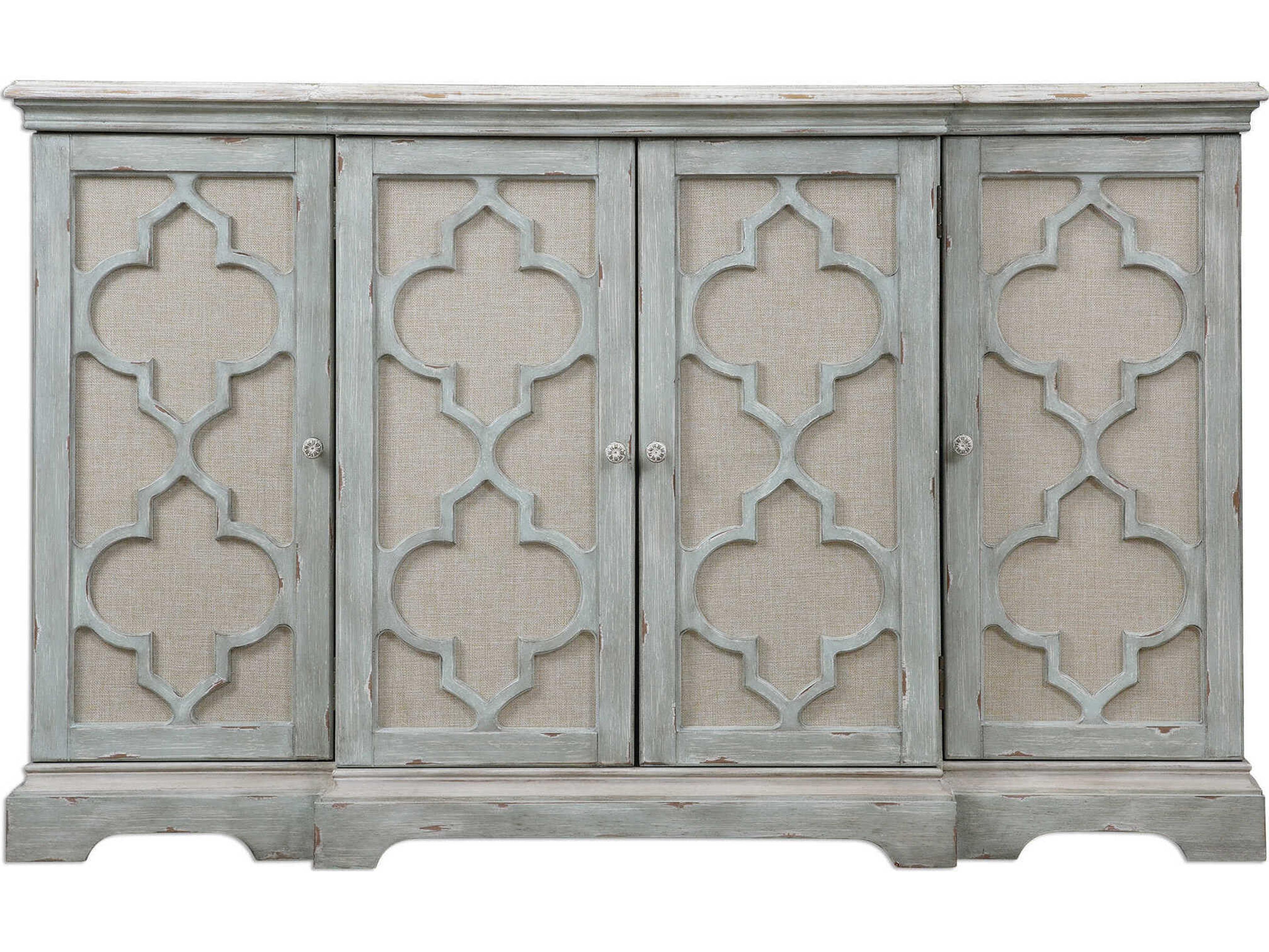 Sophie 60" Weathered Sea Gray Sideboard