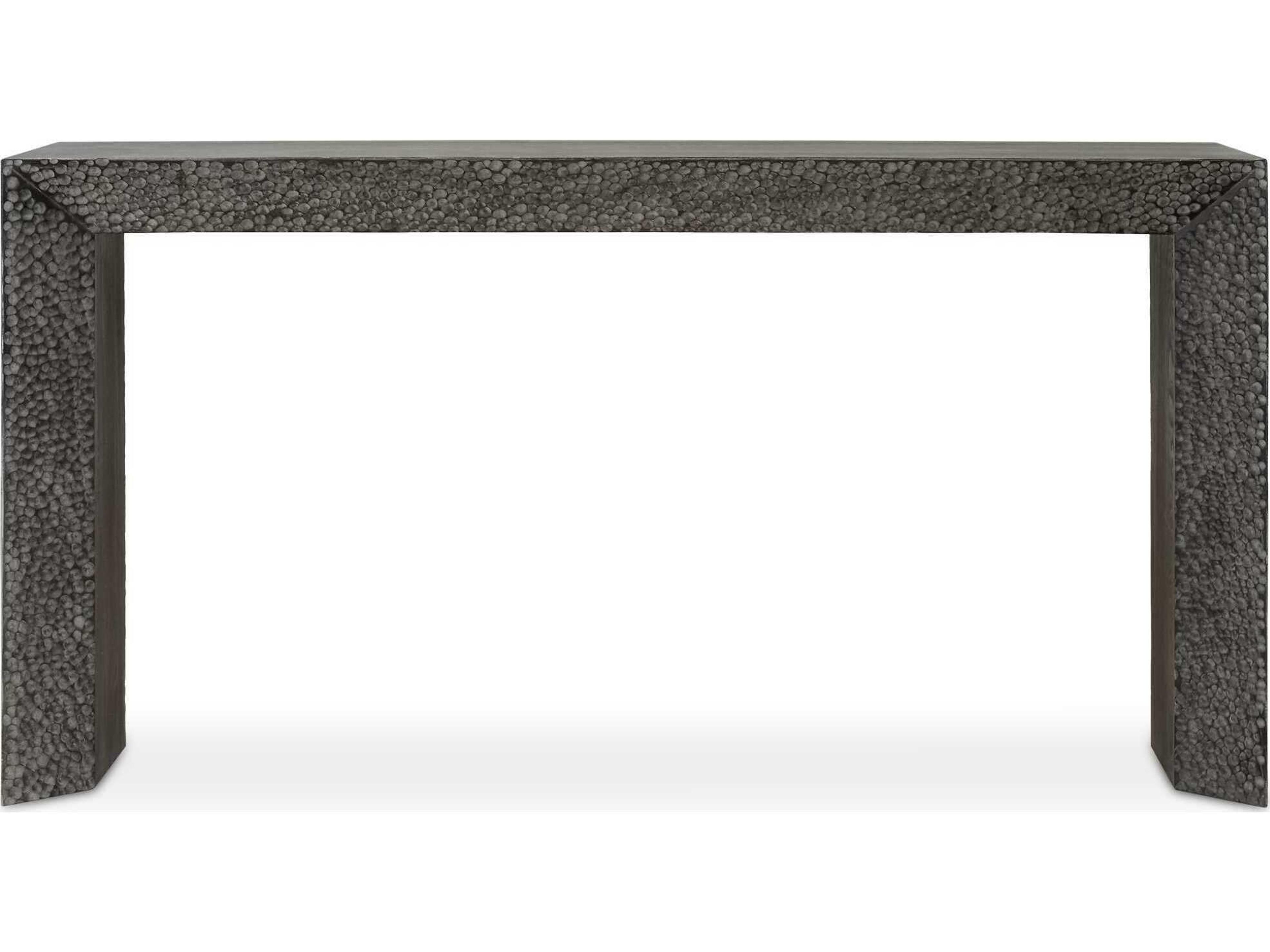 Thoreau Rectangular Wood Ebony Console Table