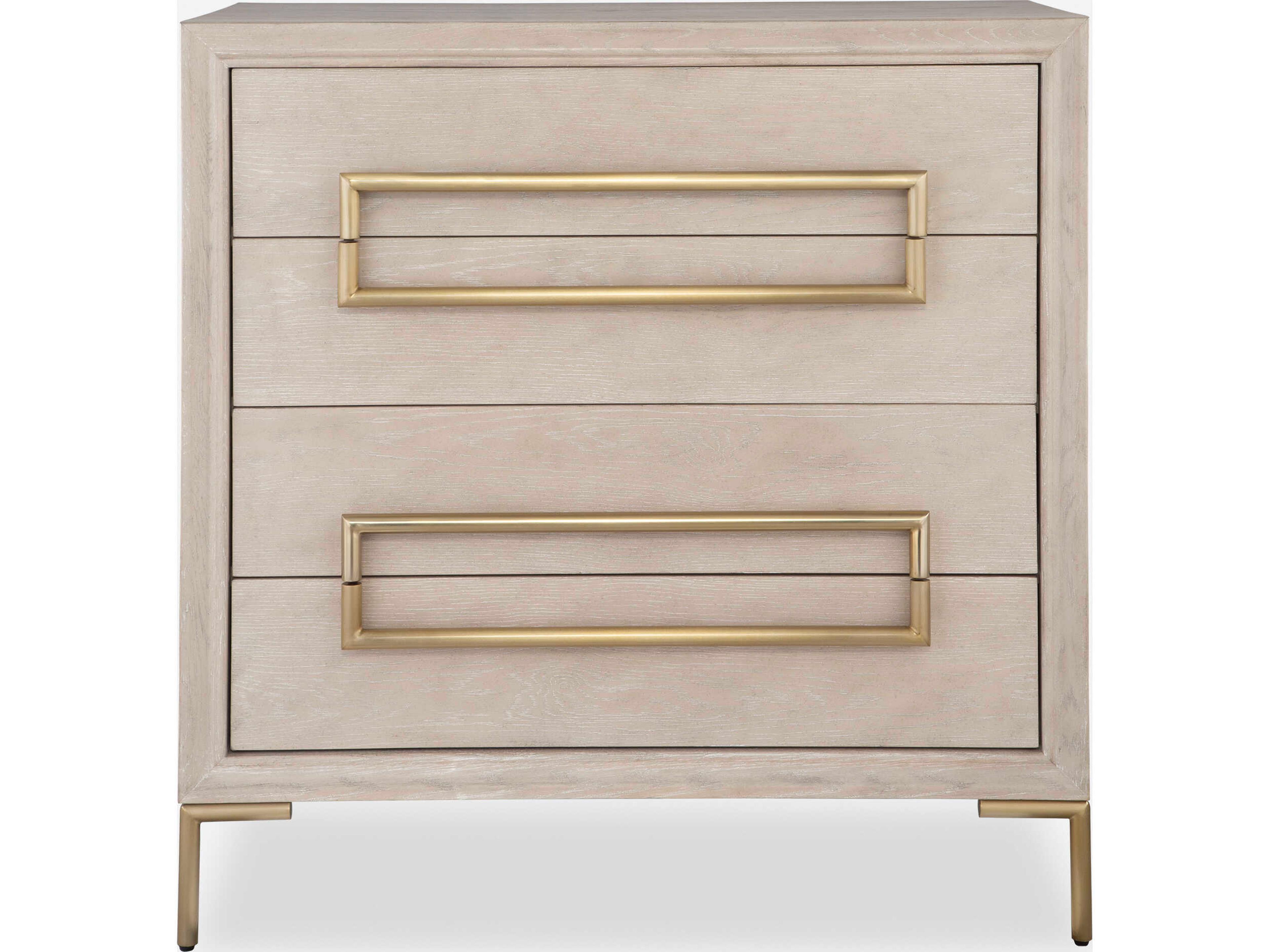 Alessia Light Oak Wood Accent Chest