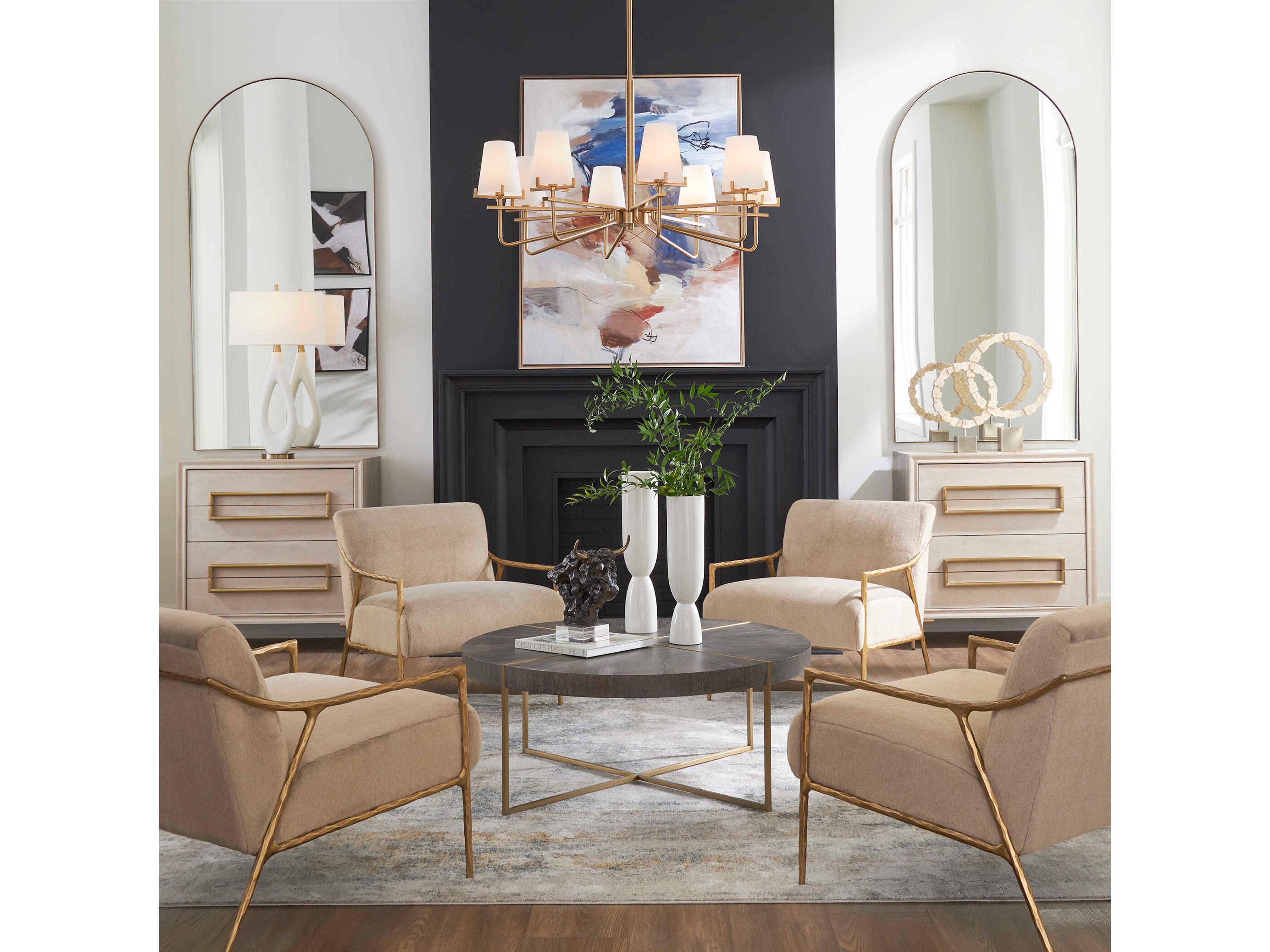 Uttermost Alessia Light Oak Wood Accent Chest