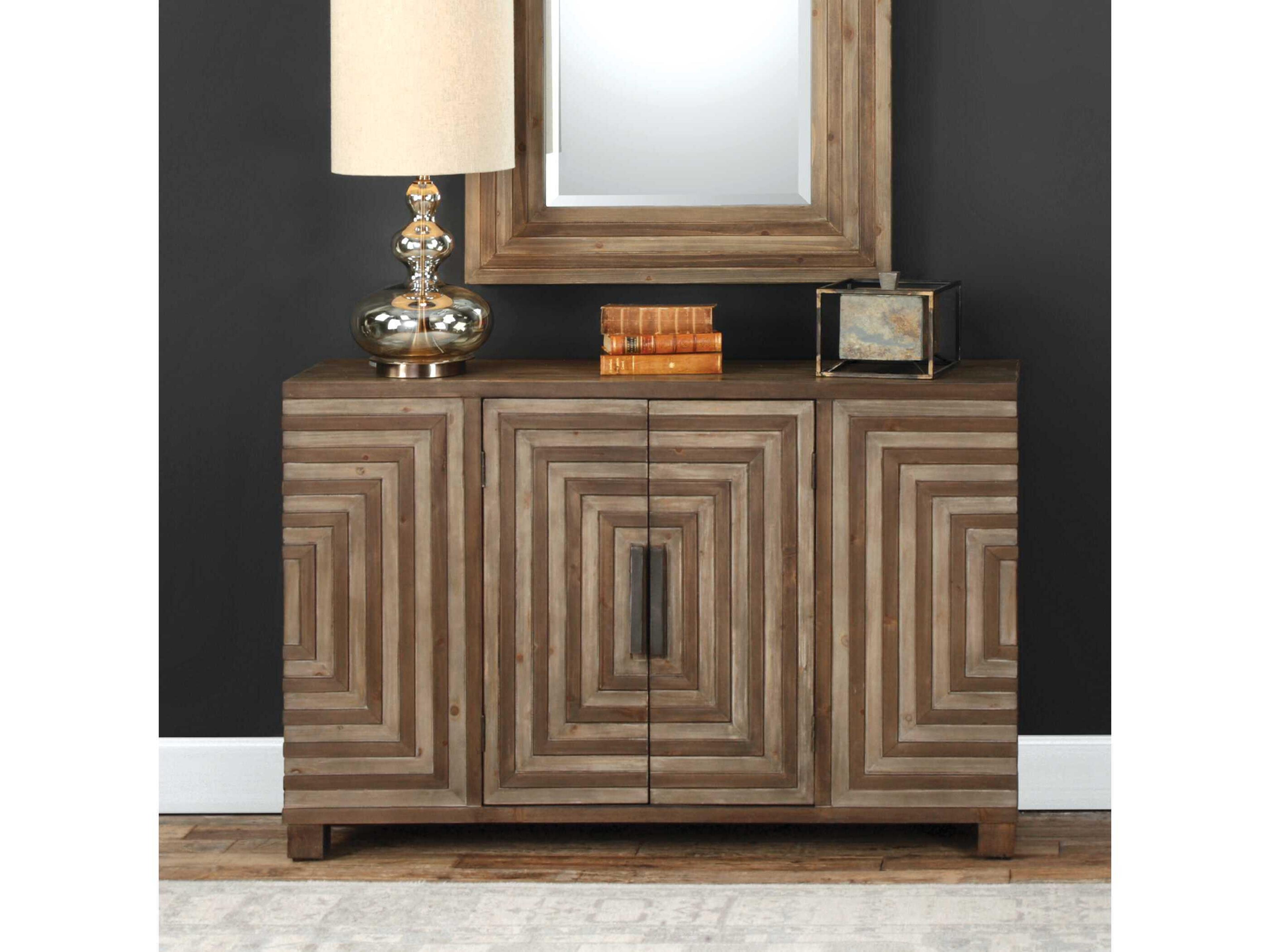 Uttermost Layton 48" Rustic Sideboard