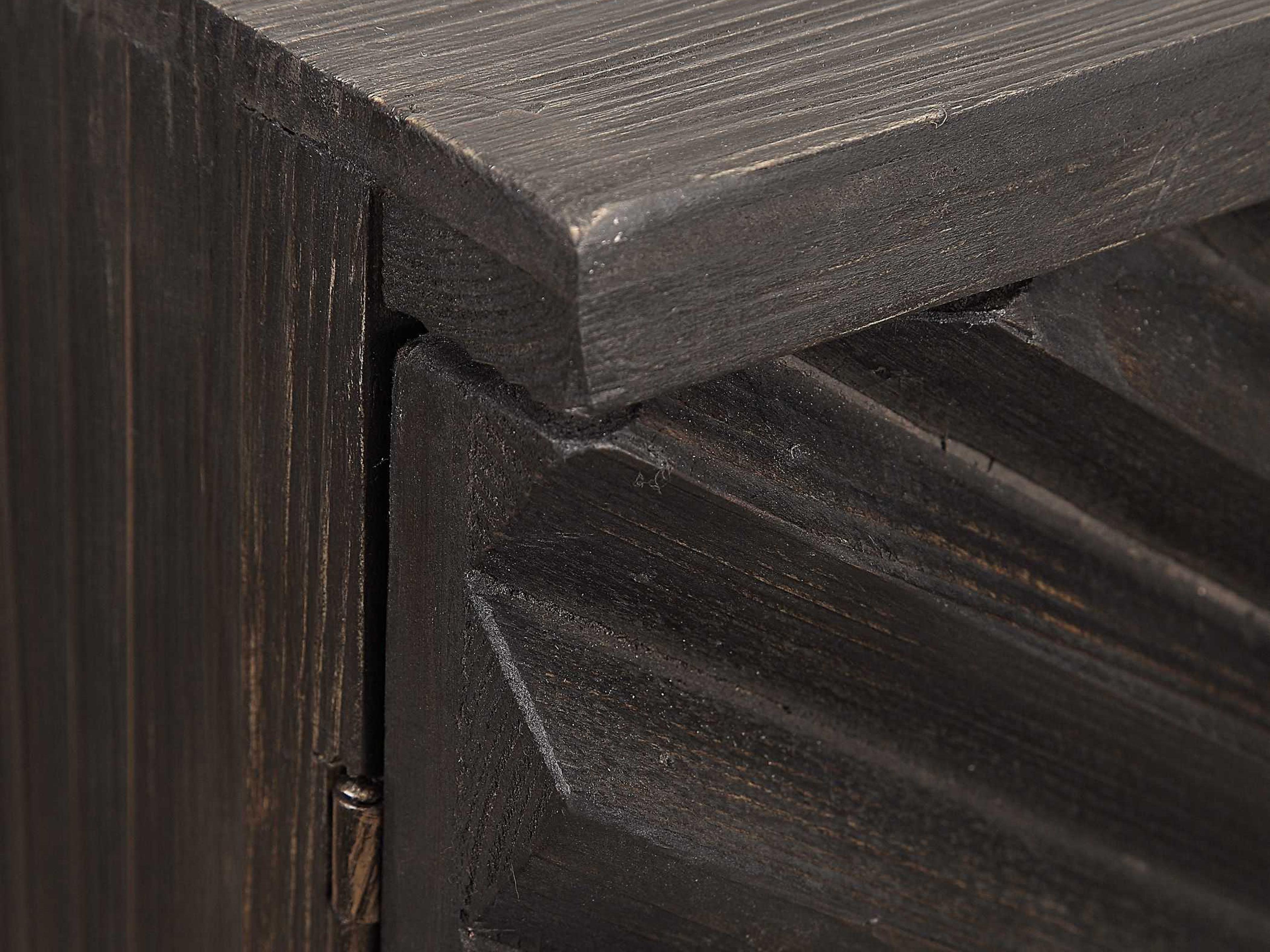 Uttermost Zadie Aged Ebony Black Accent Chest