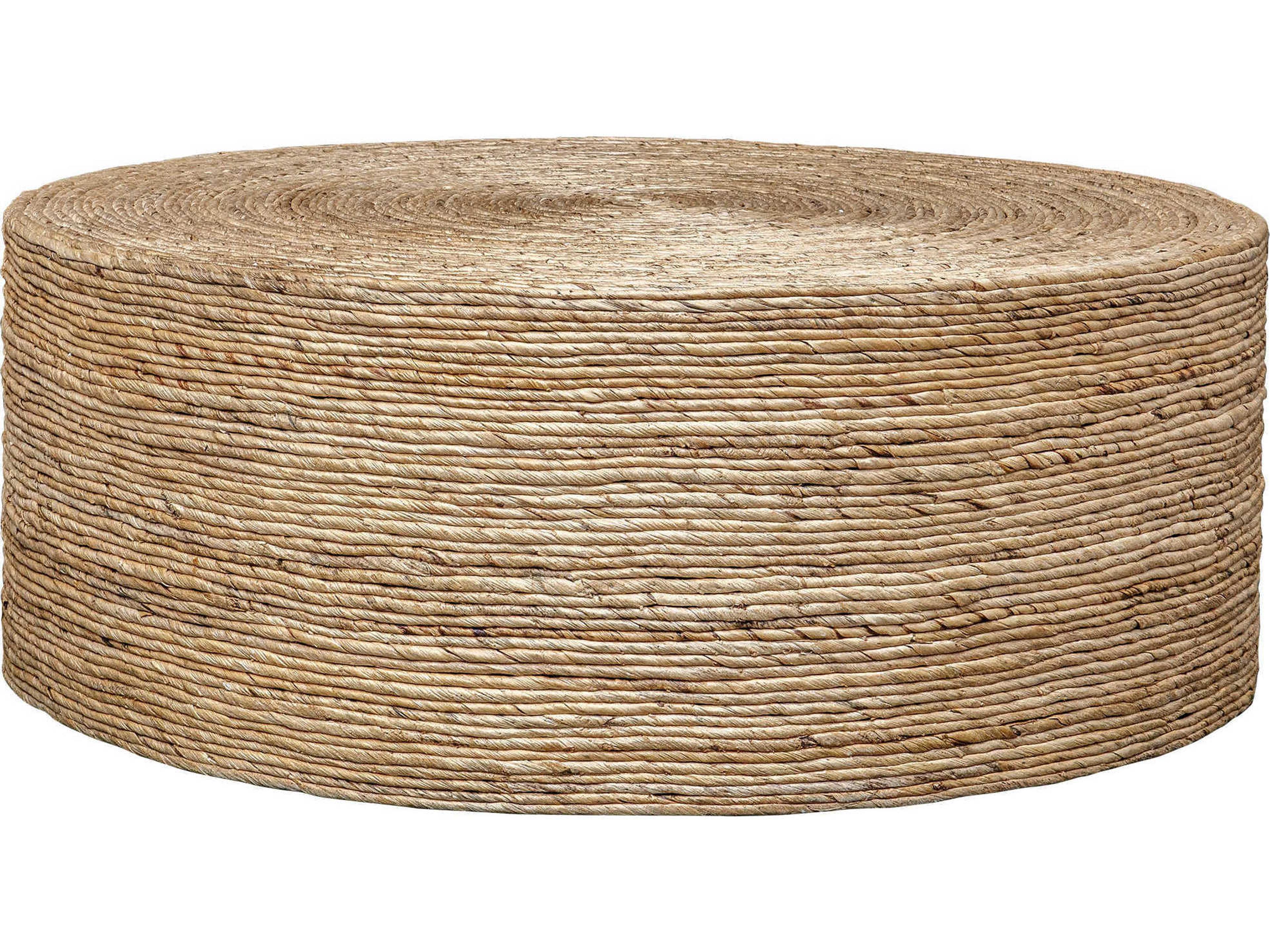 Rora Round Wood Natural Coffee Table