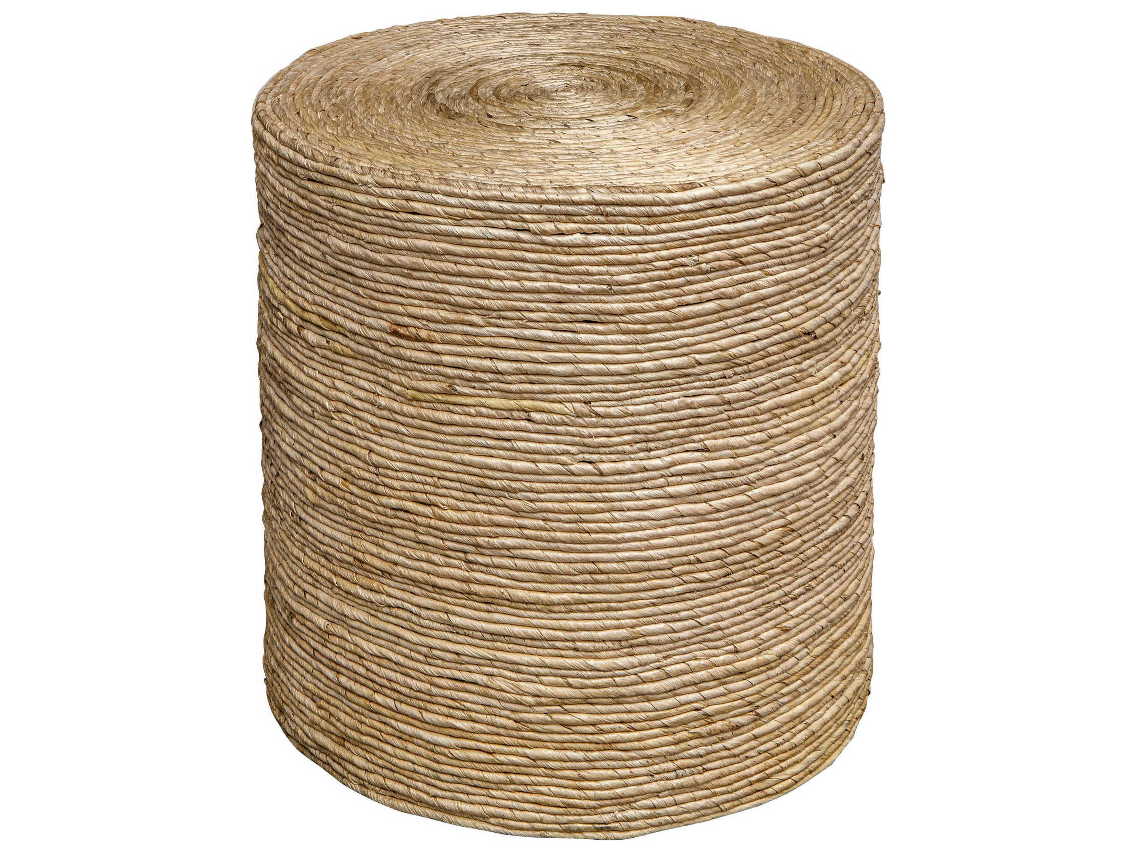 Rora Round Natural End Table