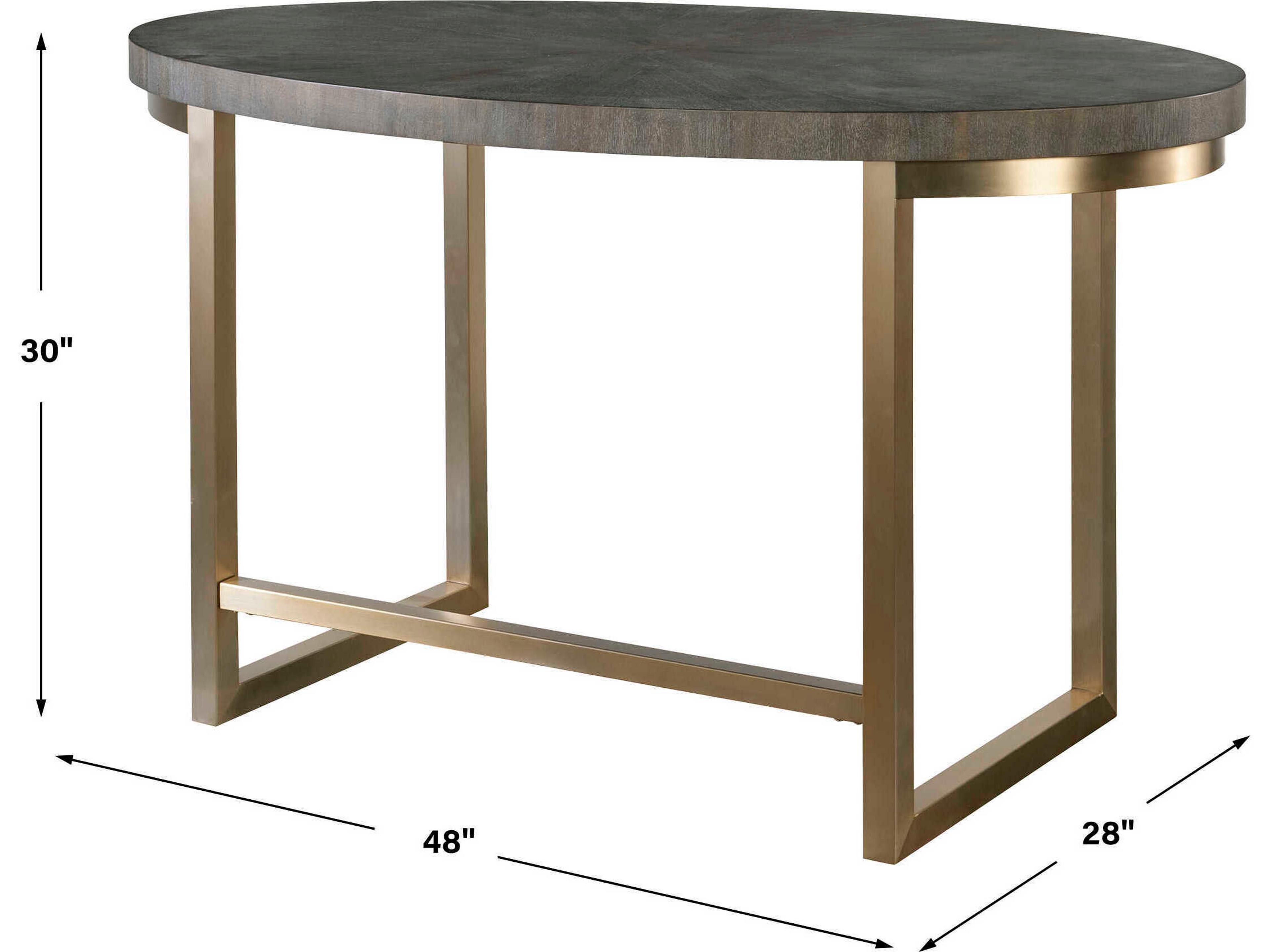 Uttermost Taja Walnut Brown Acacia Wood Writing Desk