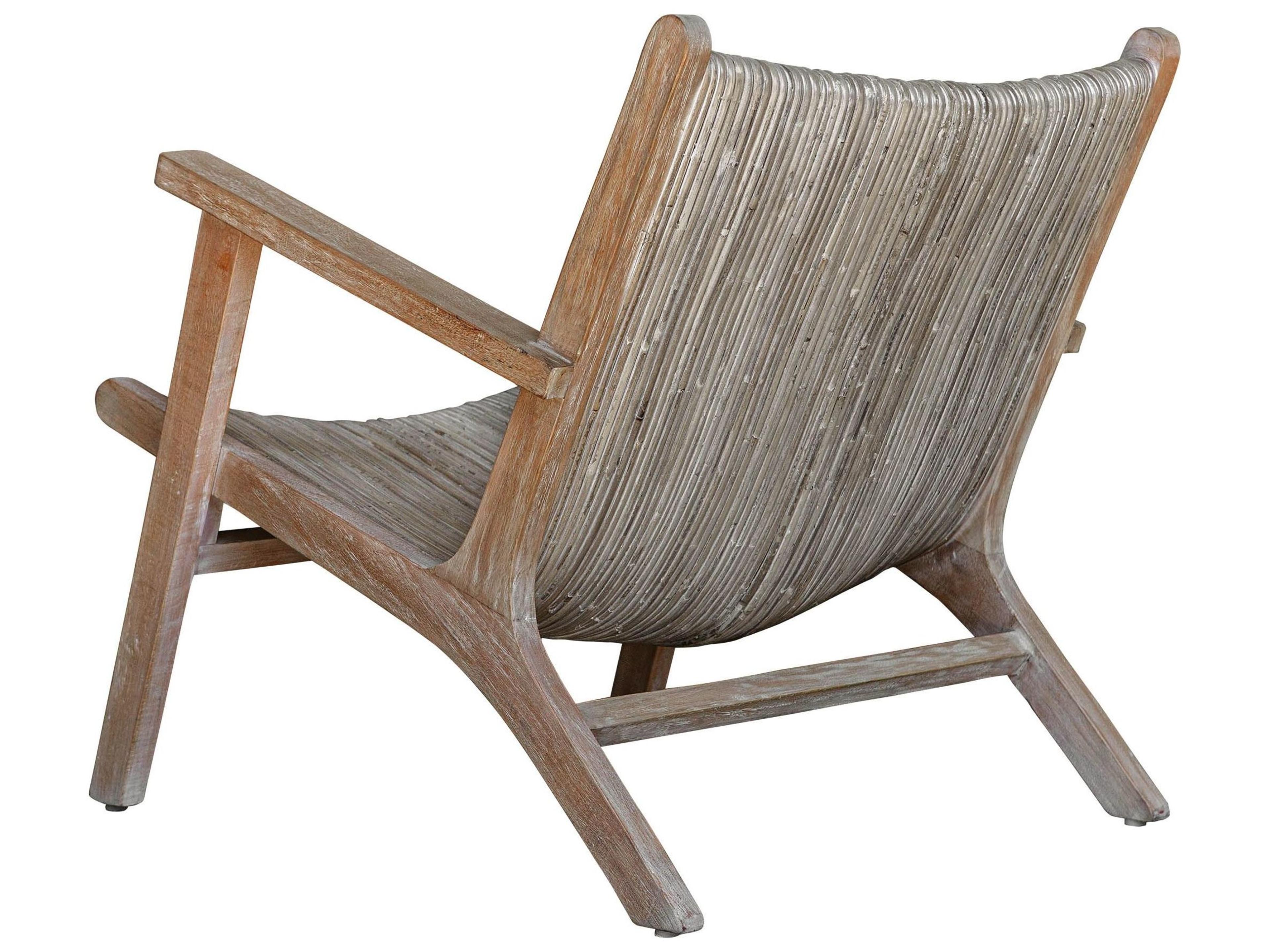 Uttermost Aegea Gray Accent Chair