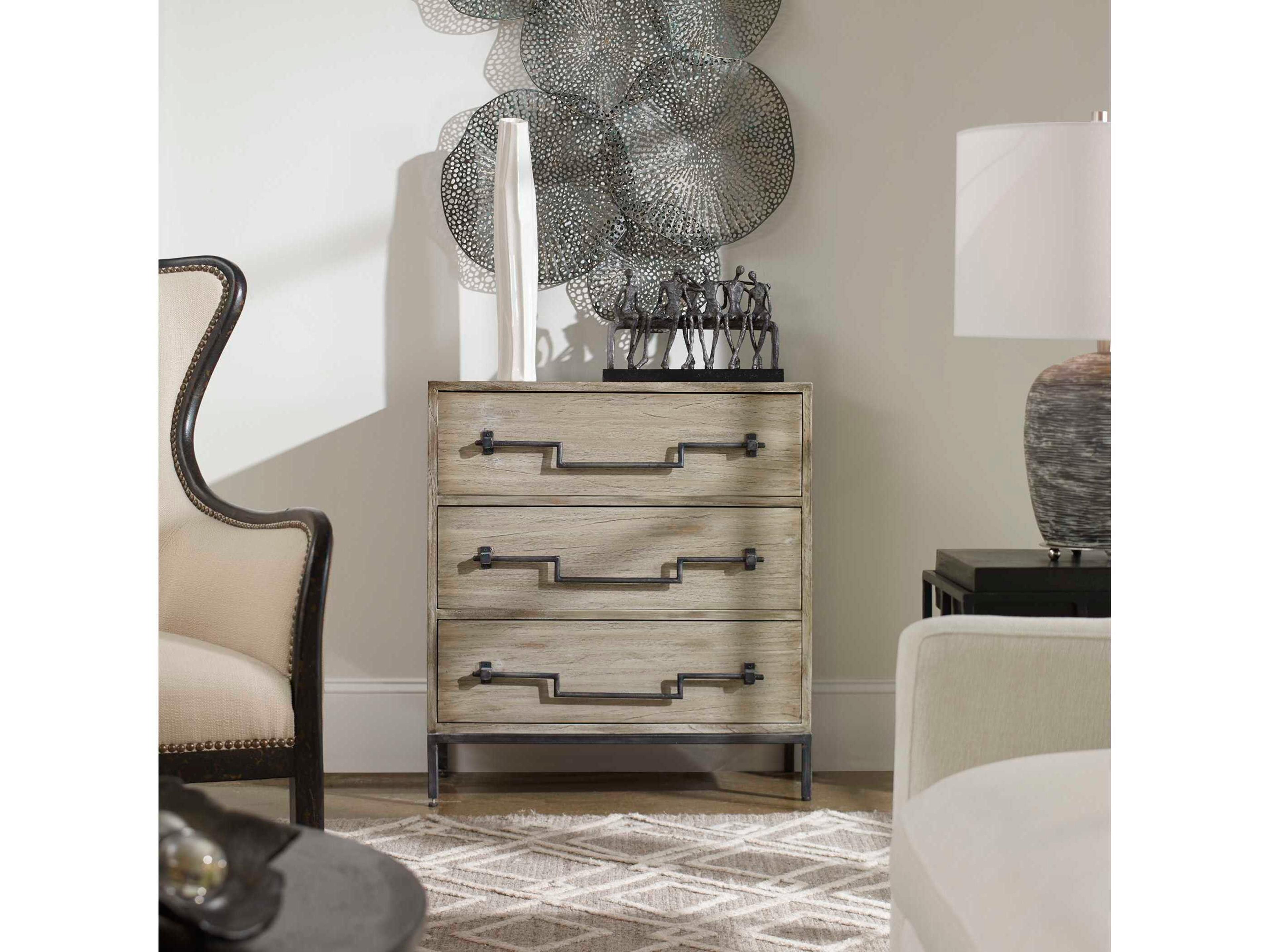 Uttermost Jory Aged Ivory White Mango Wood Accent Chest