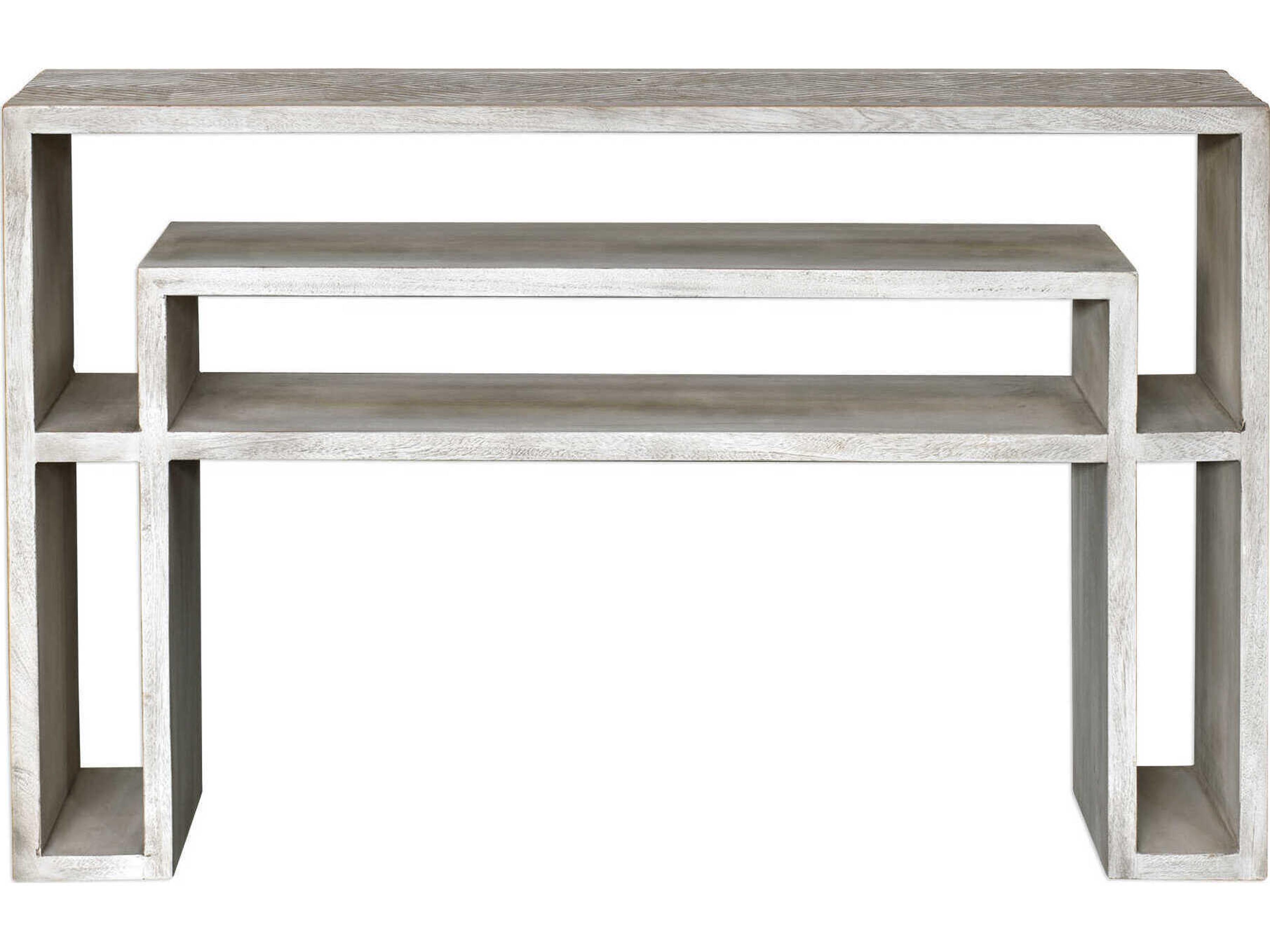 Uttermost Genara Rectangular Wood Console Table