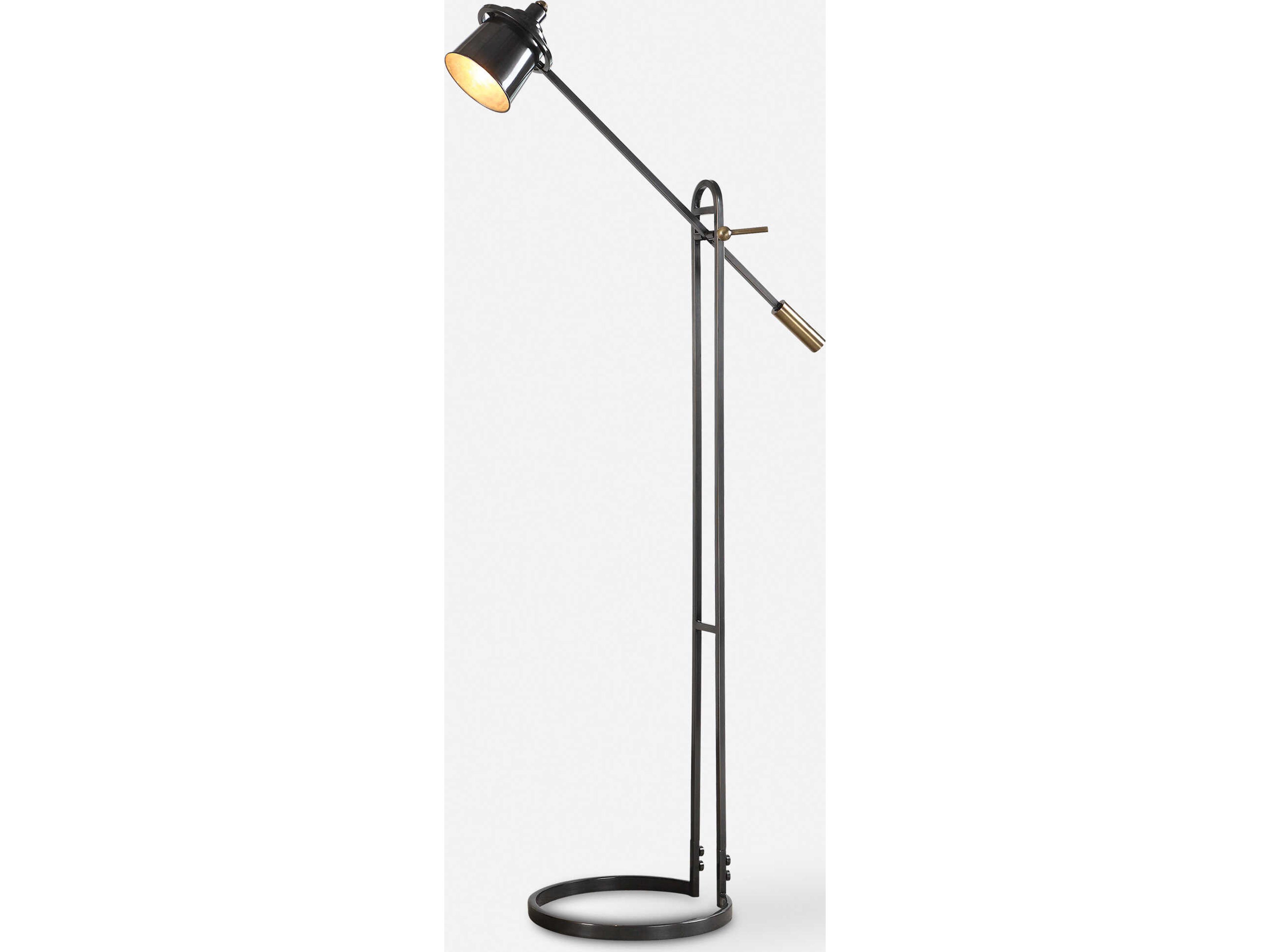 Uttermost Chisum Dark Oil Rubbed Bronze Floor Lamp