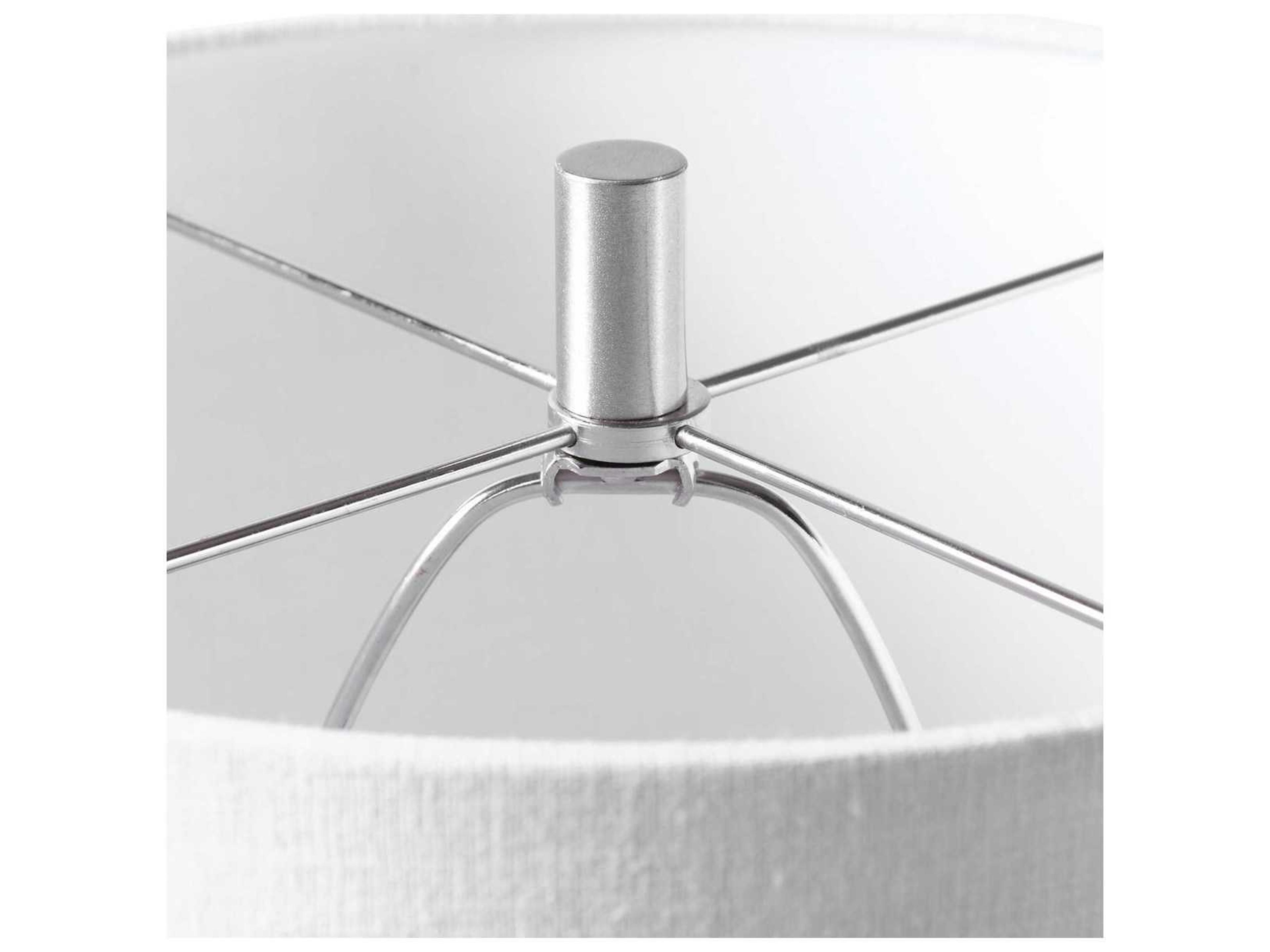 Uttermost Eichler Round Hardback Blue Buffet Lamp