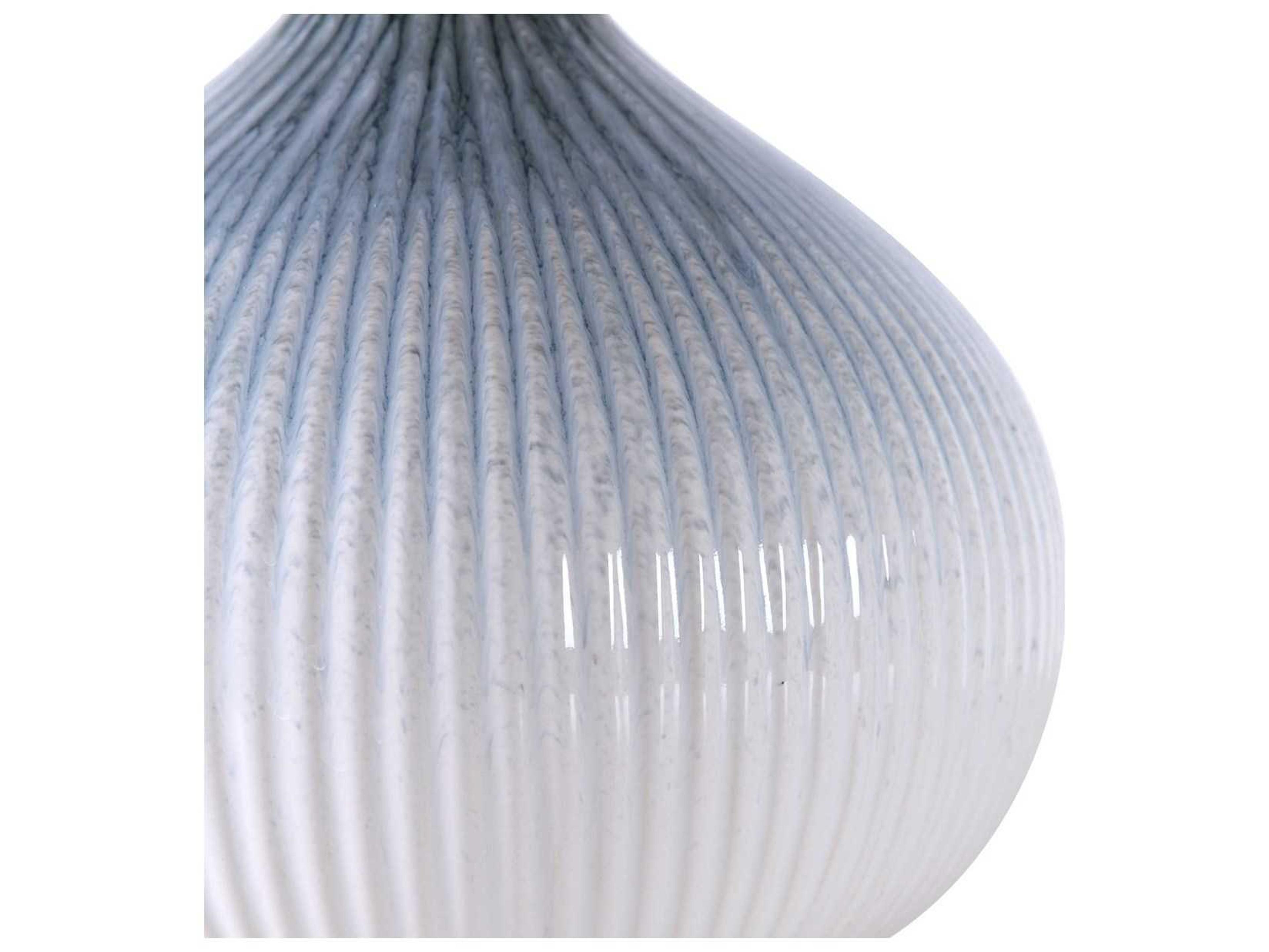 Uttermost Eichler Round Hardback Blue Buffet Lamp