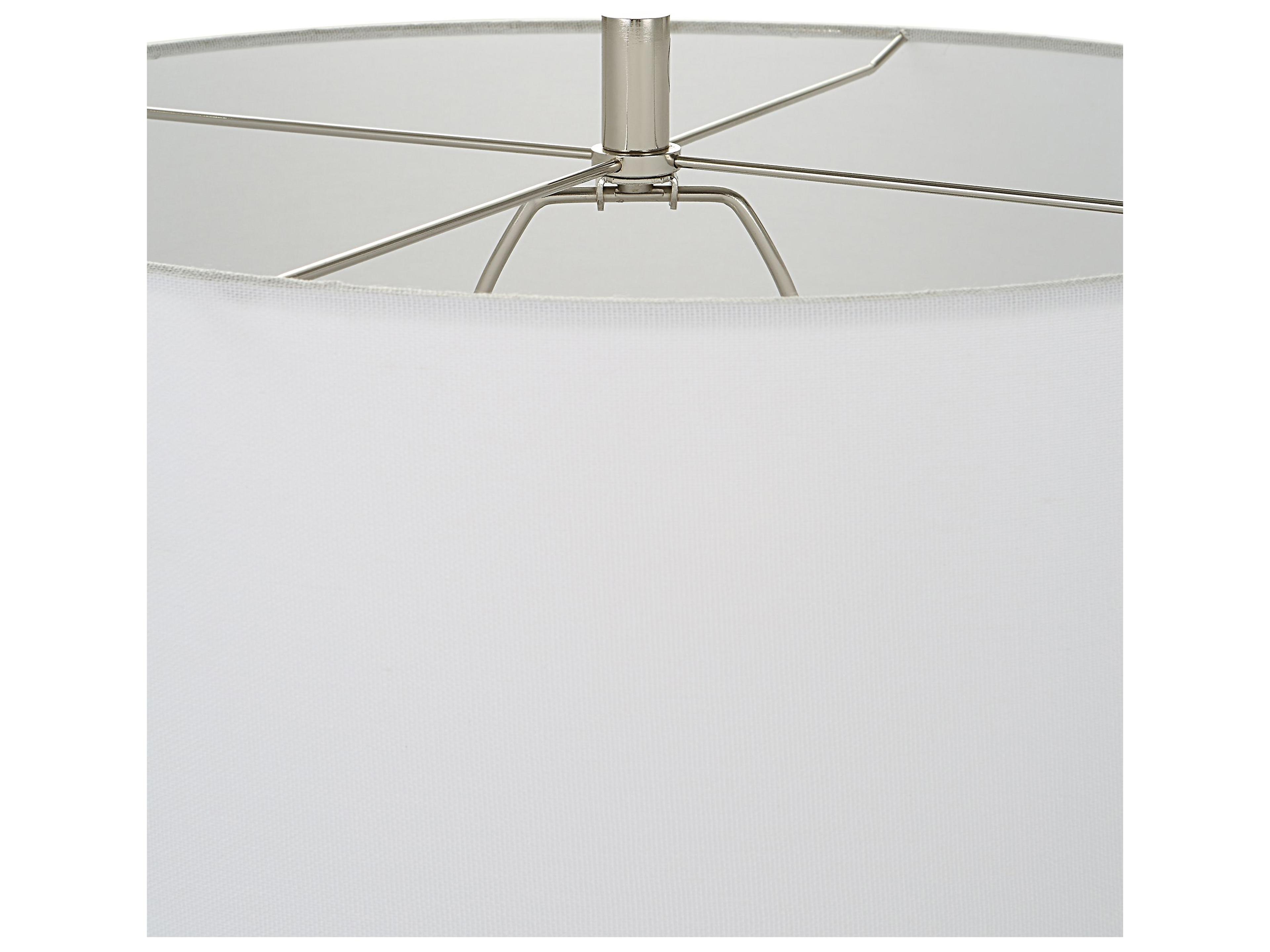 Uttermost Breton Rich Navy Blue Round Hardback Drum Buffet Lamp