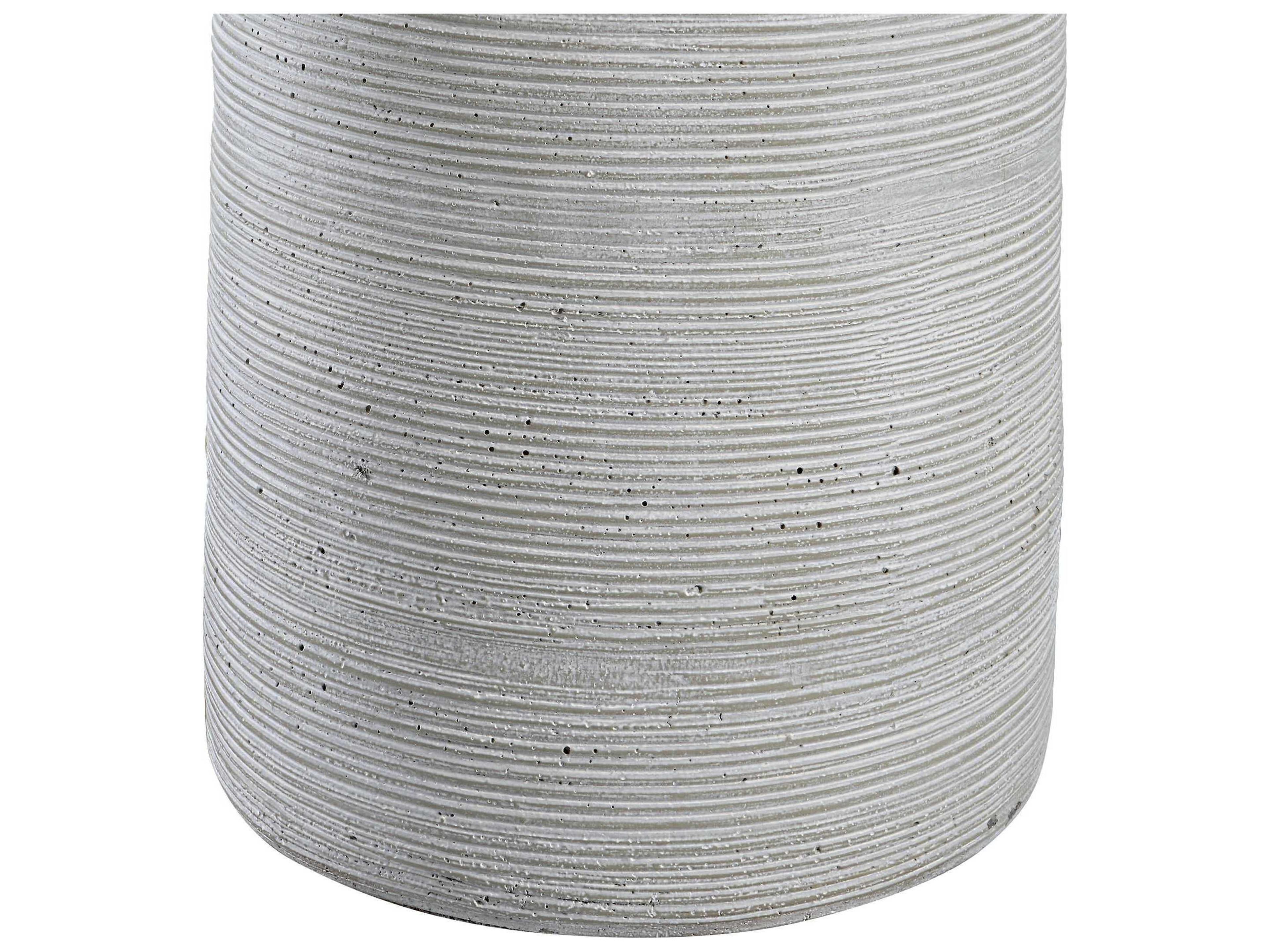 Uttermost Mountainscape Round Hardback Shade Gray Buffet Lamp