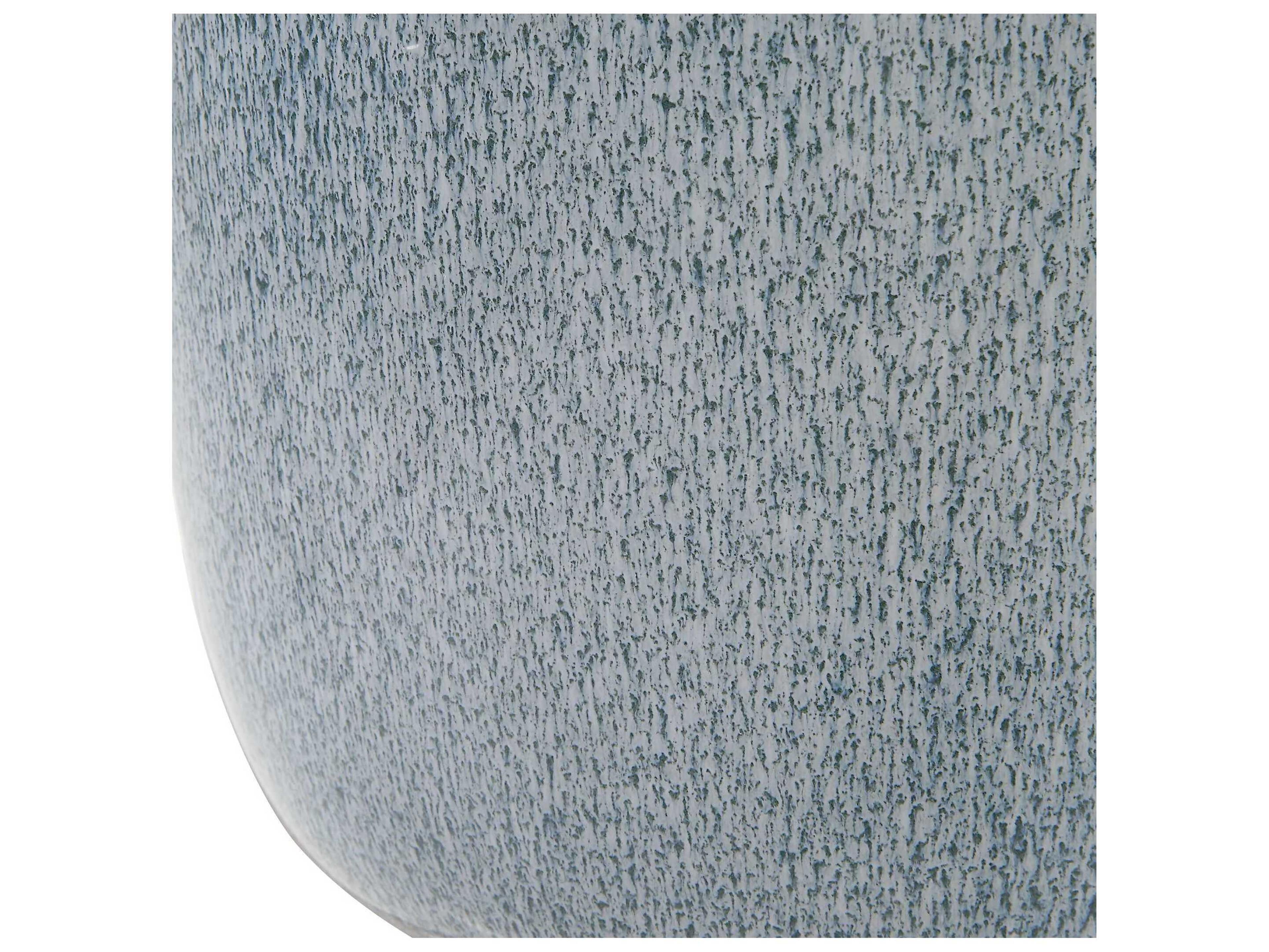 Uttermost Jubilee Sky Blue Round Hardback Shade Buffet Lamp