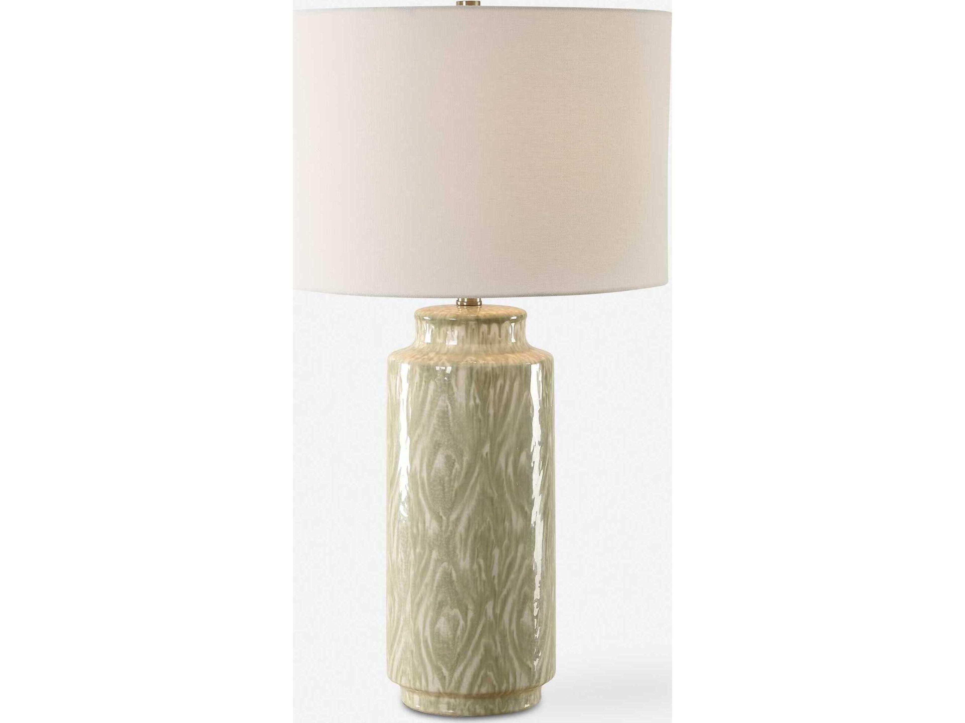 Uttermost Laurel Sage Green Buffet Lamp