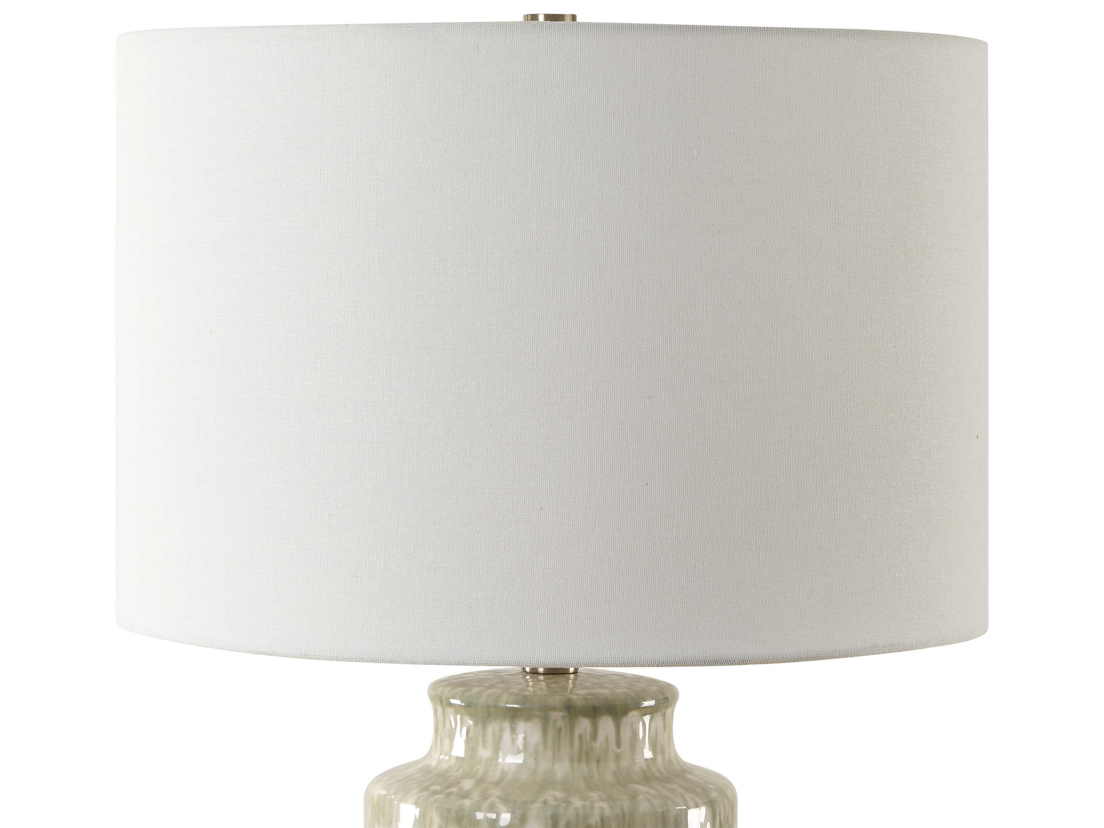 Uttermost Laurel Sage Green Buffet Lamp