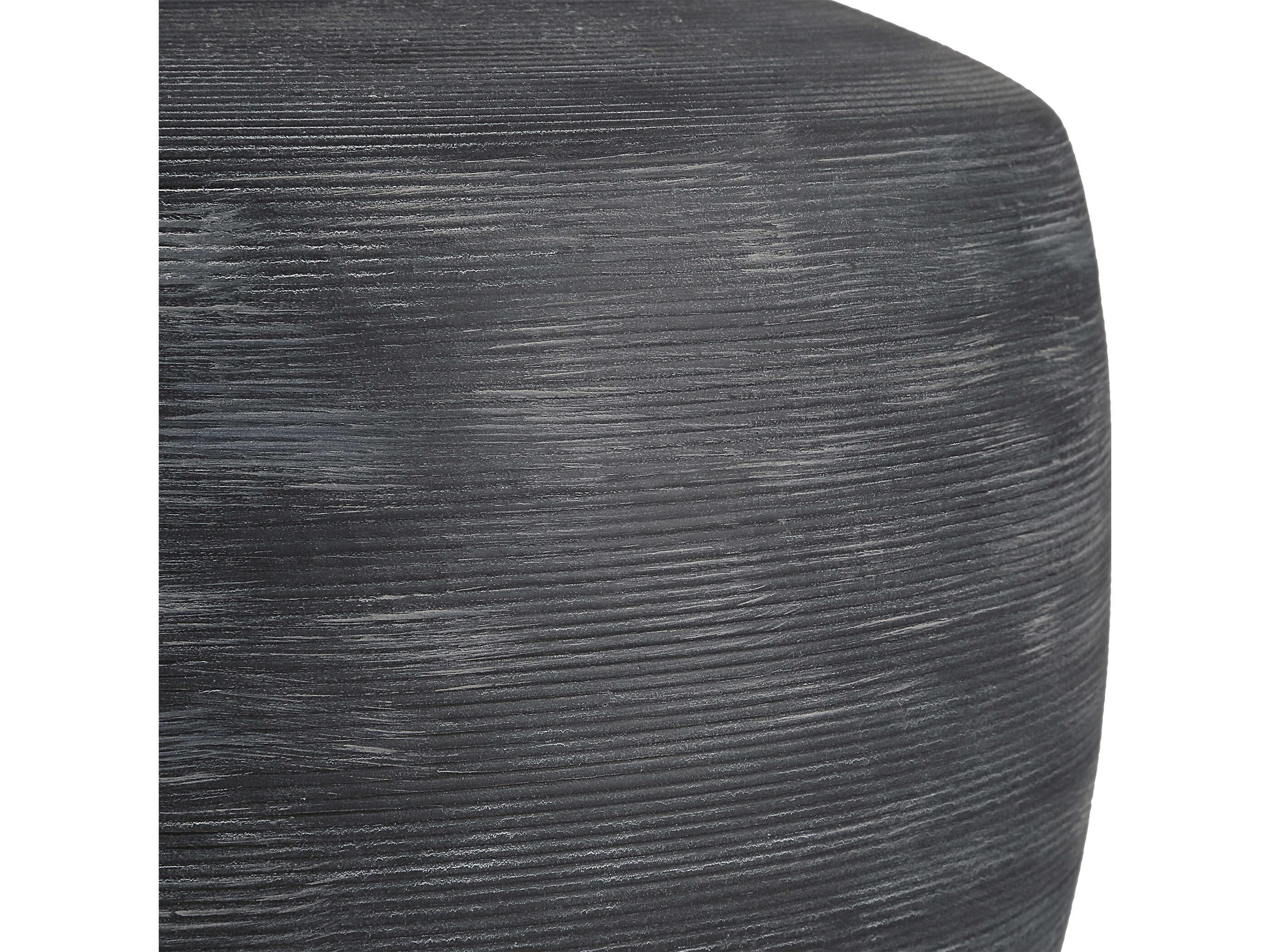 Uttermost Graphite Distressed Charcoal Gray Buffet Lamp