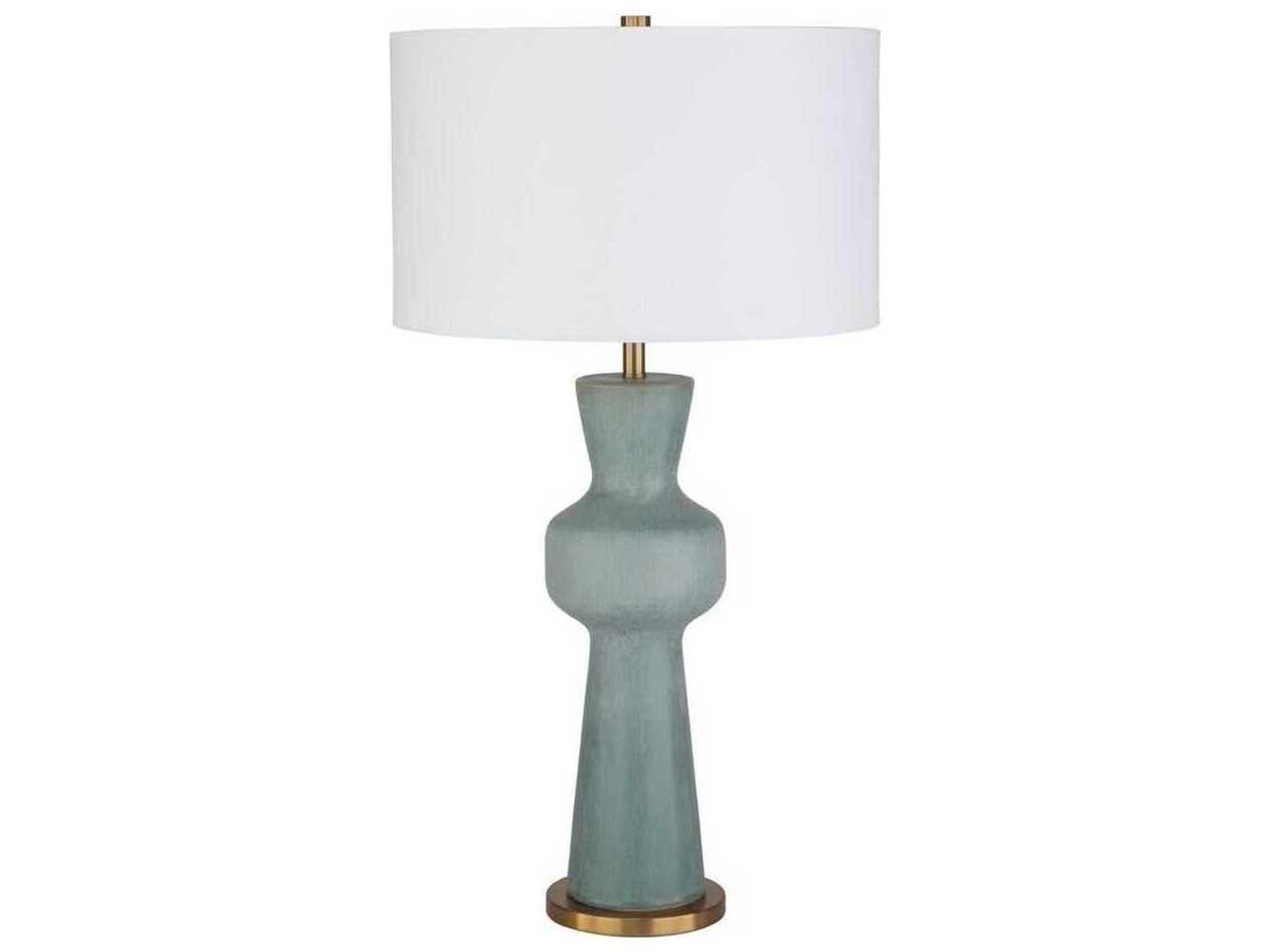 Pollard Slate Green Buffet Lamp
