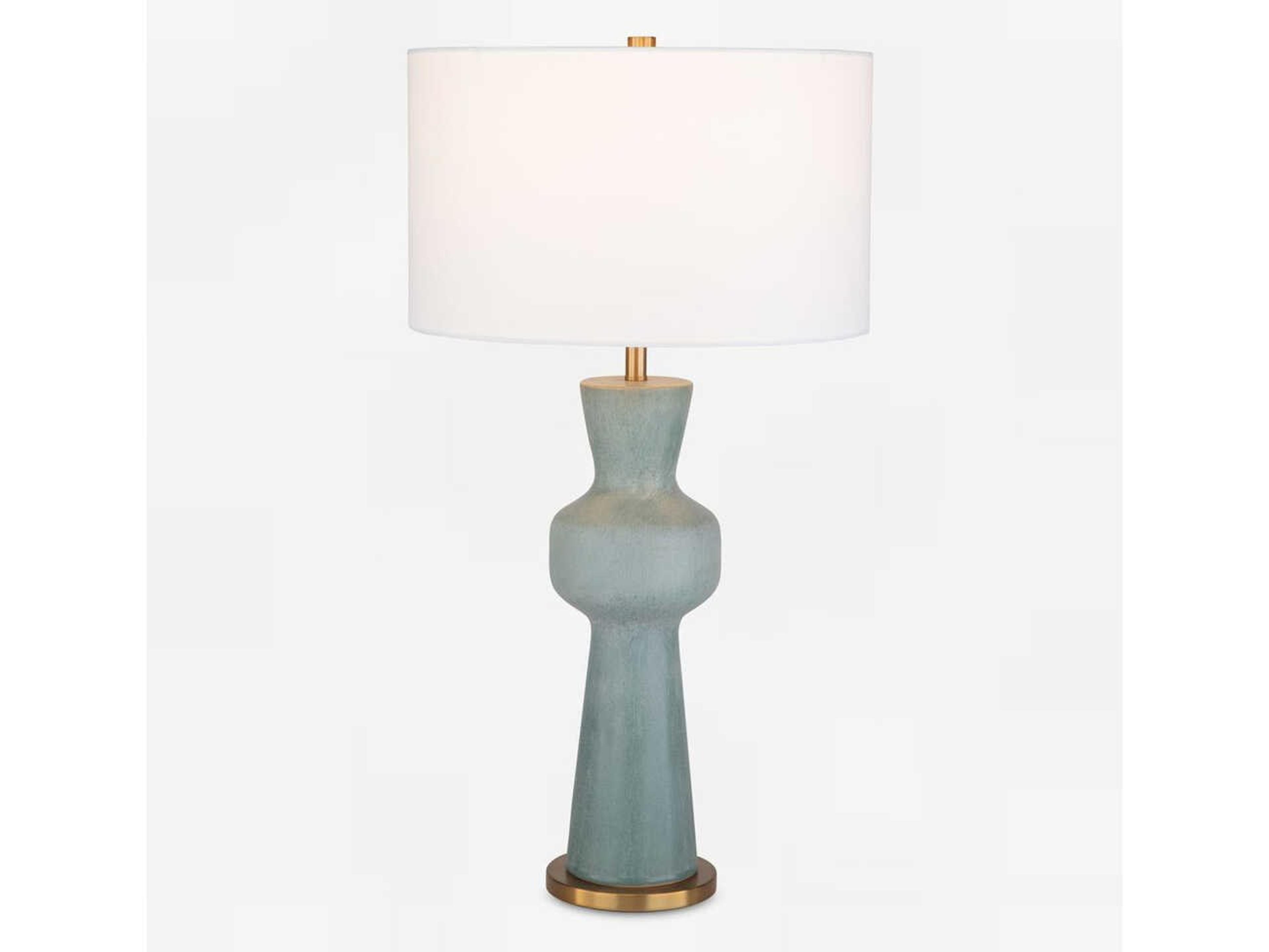 Uttermost Pollard Slate Green Buffet Lamp