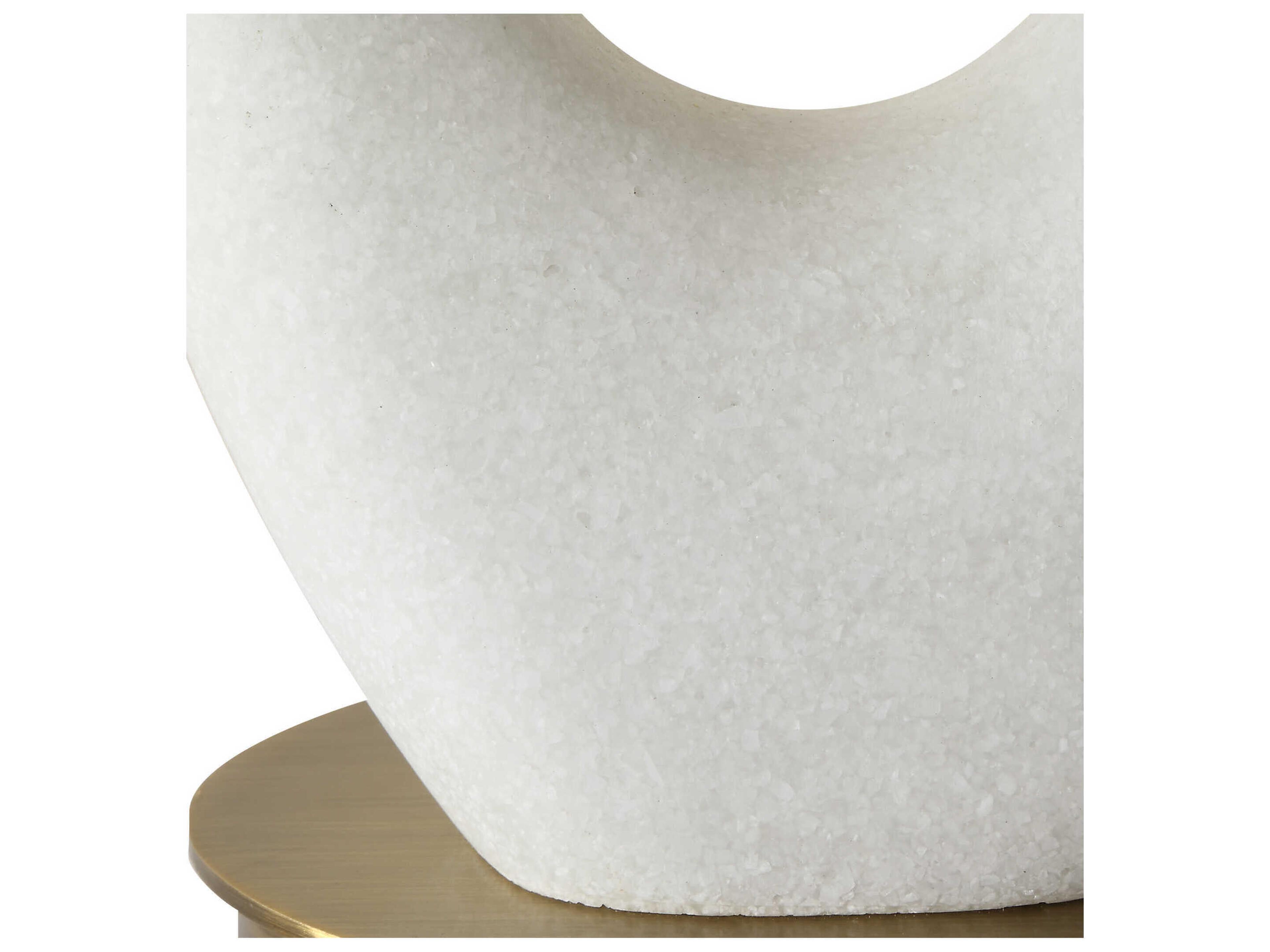 Uttermost Promenade Ivory Oval Hardback White Buffet Lamp