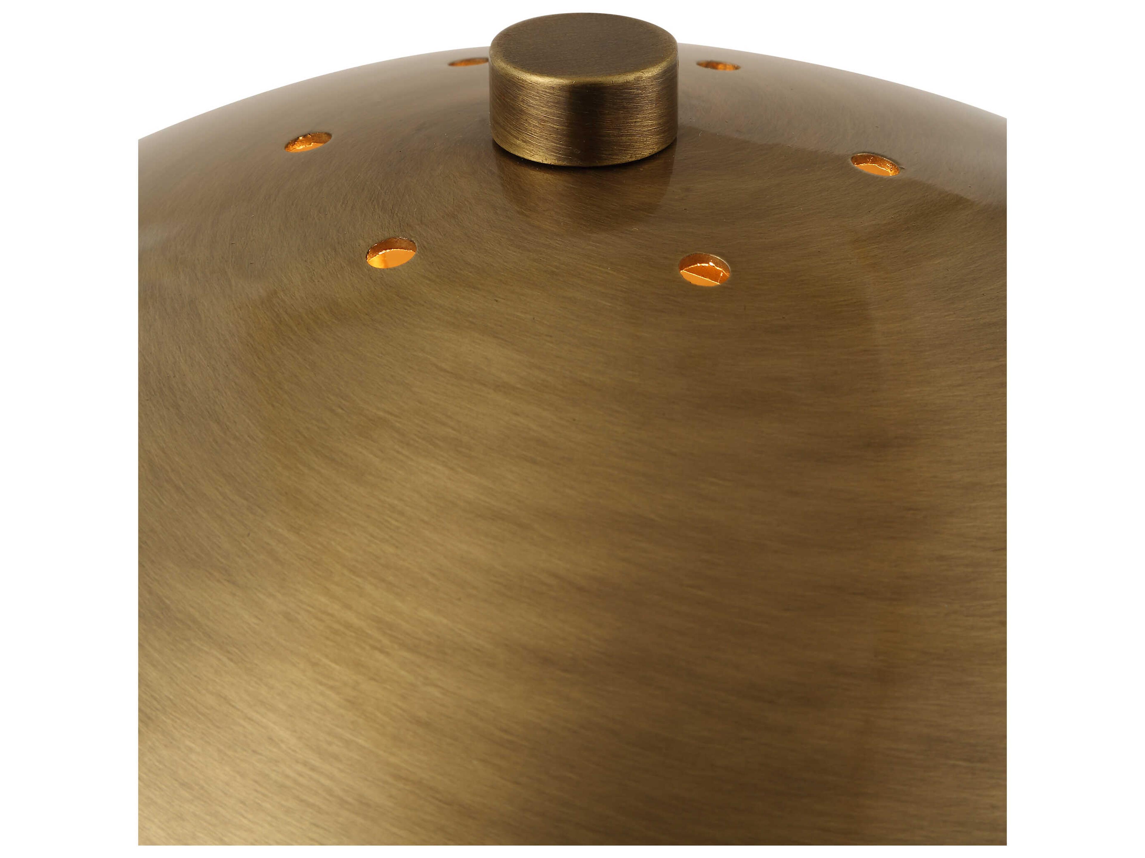 Uttermost Dame Antique Brass Table Lamp