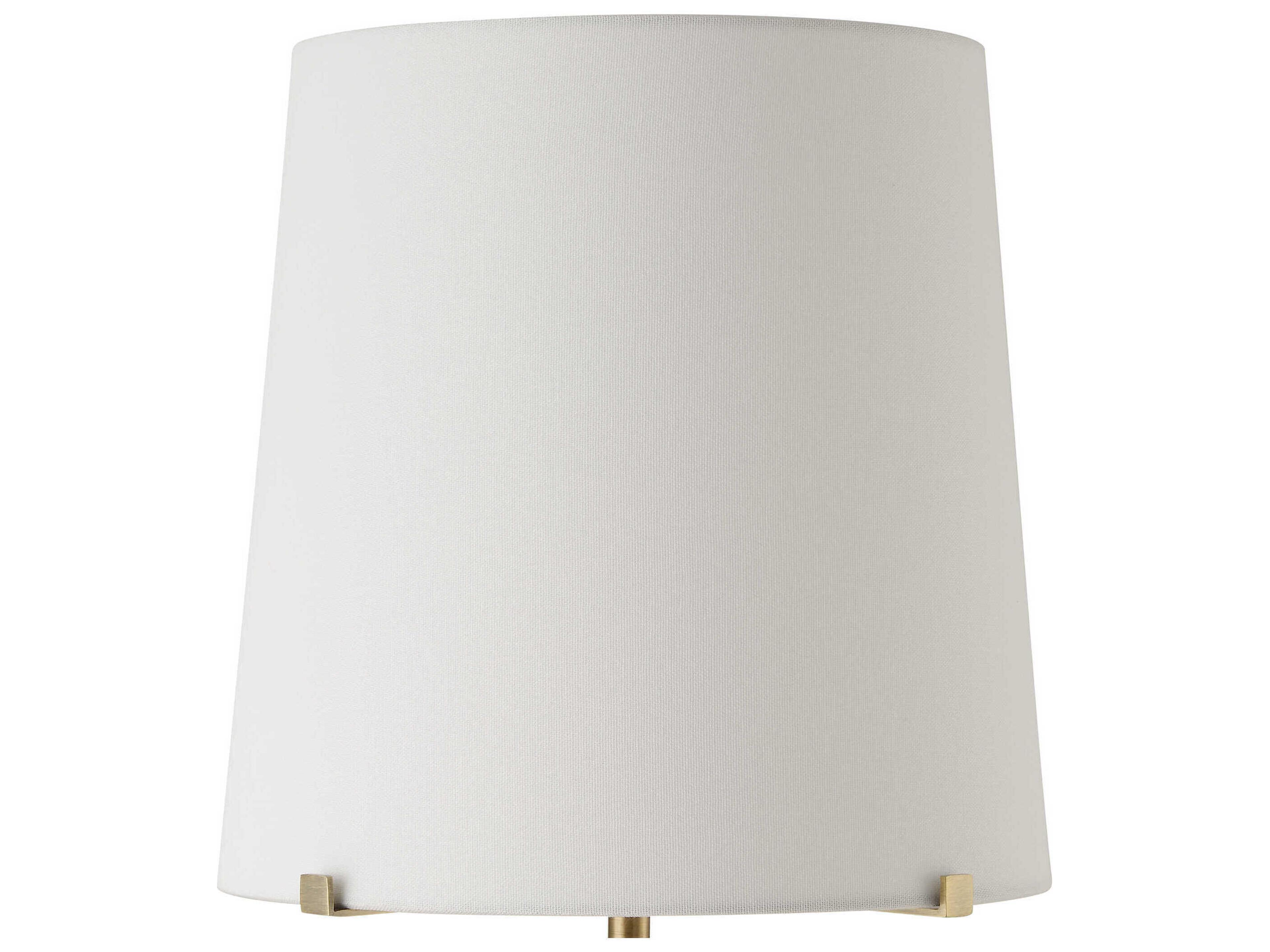 Uttermost Sepia Brown Round Hardback Rolled Edge Buffet Lamp