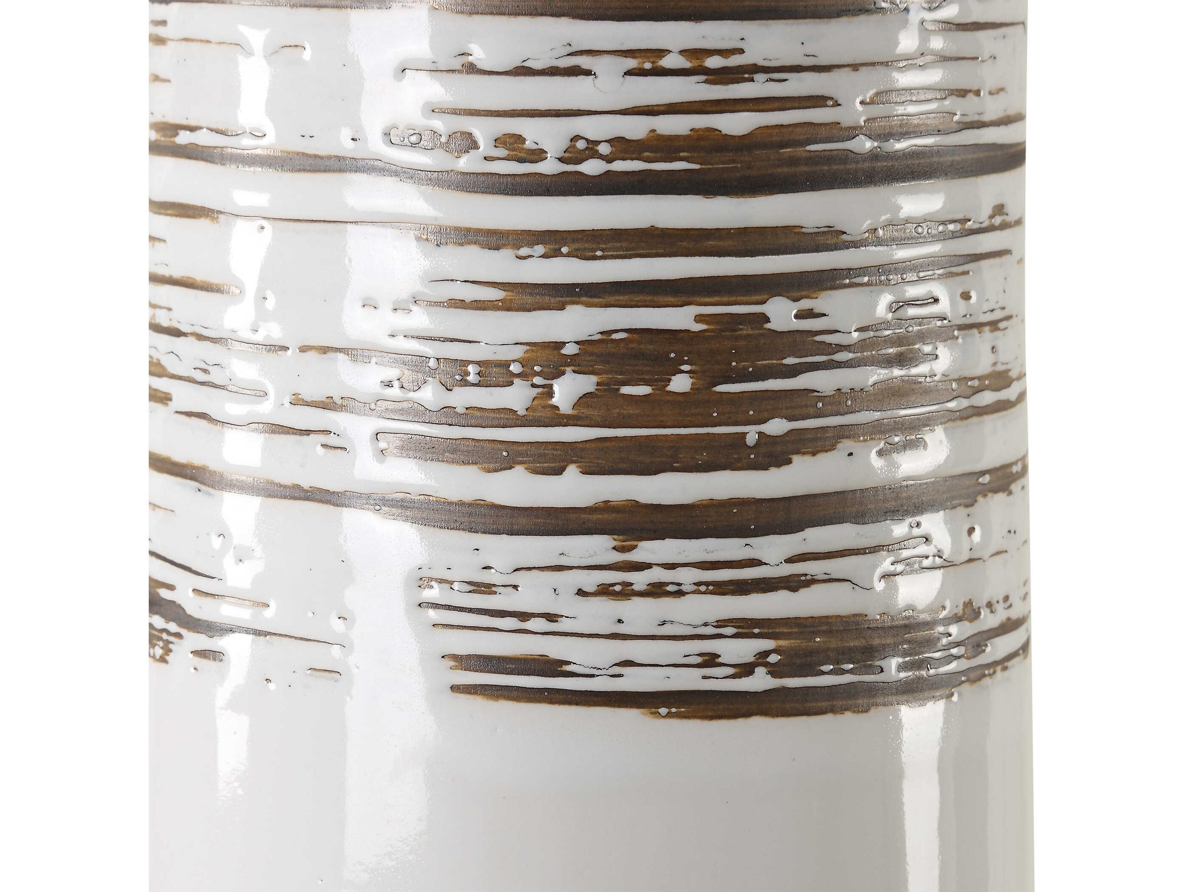 Uttermost Haven White Buffet Lamp