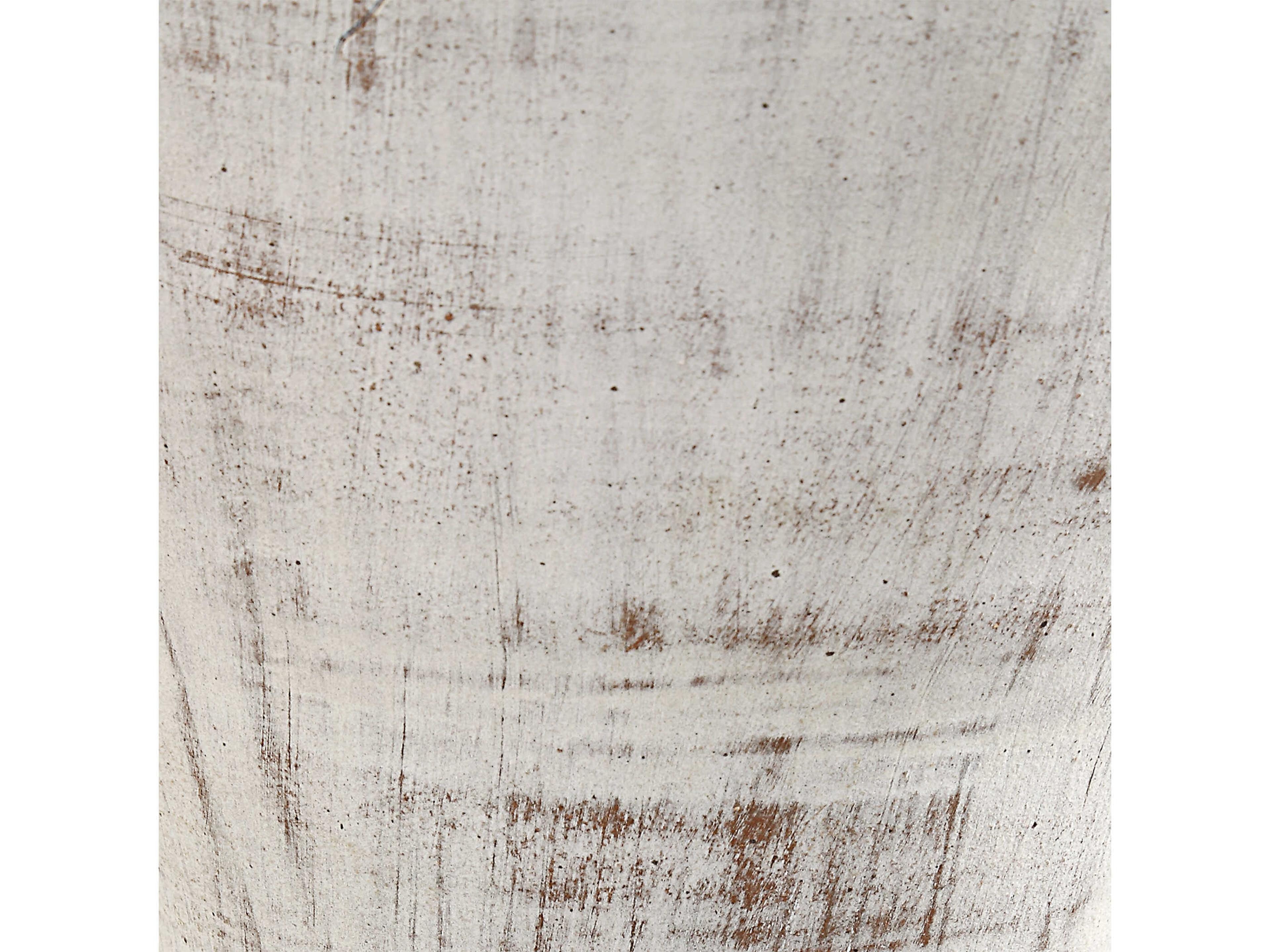 Uttermost Magdaline Distressed White Buffet Lamp