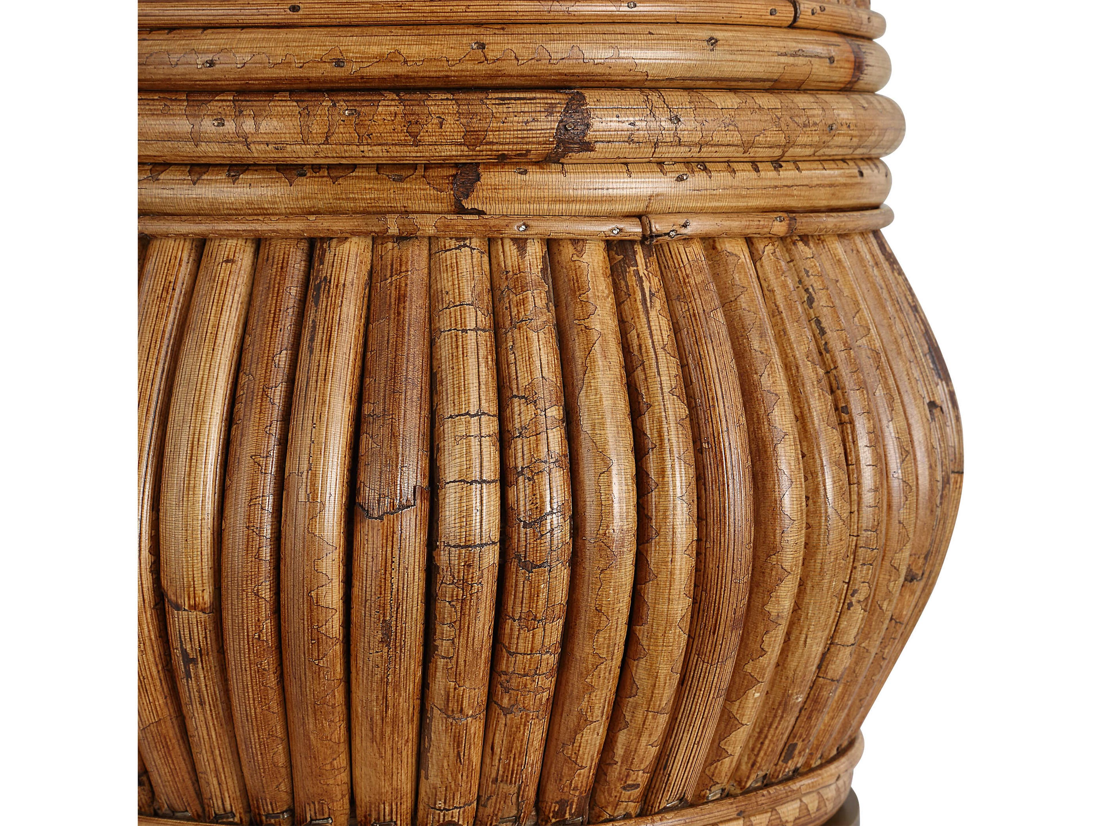 Uttermost Reed Warm Honey Stain Brown Buffet Lamp