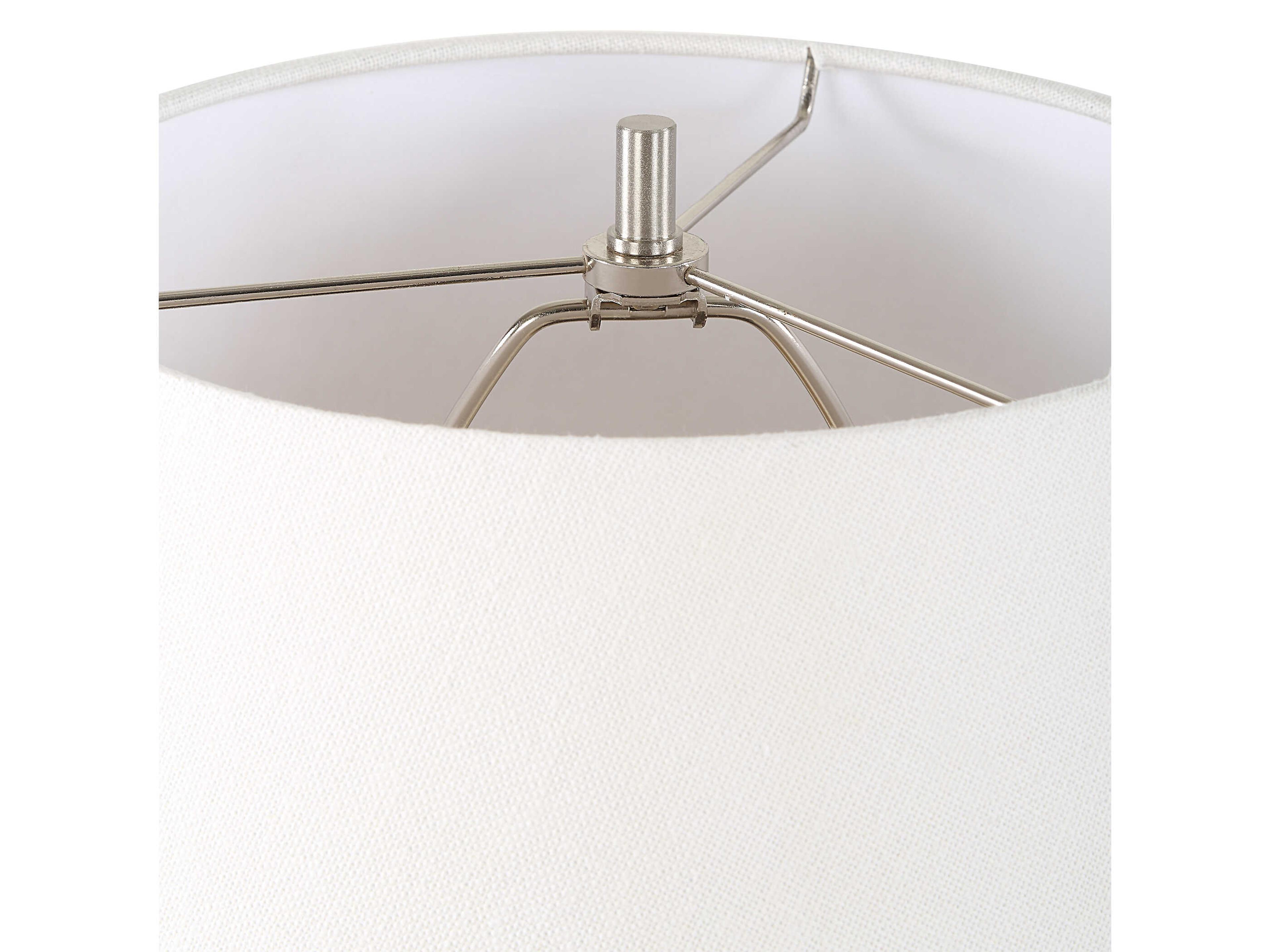 Uttermost Beckley Distressed Charcoal Gray Table Lamp