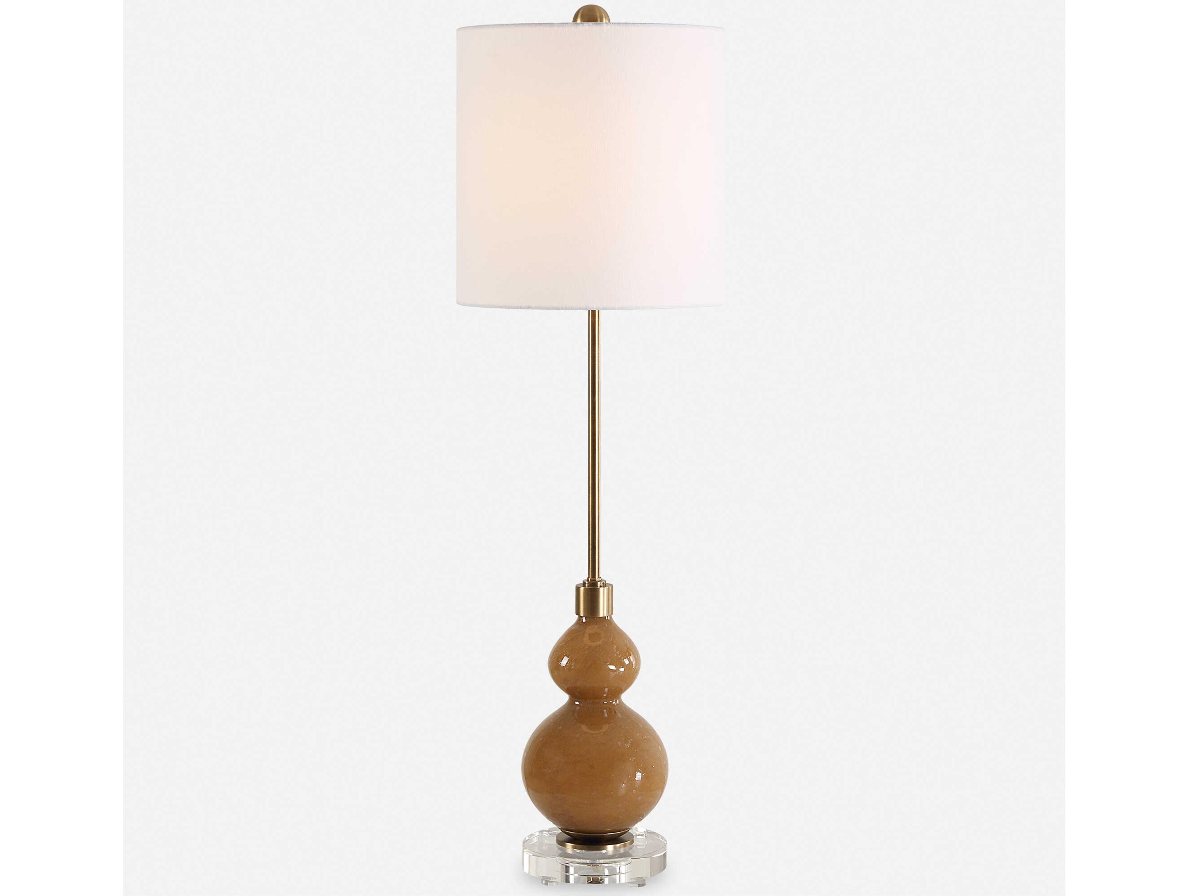 Uttermost Sienne Caramel Brown Buffet Lamp
