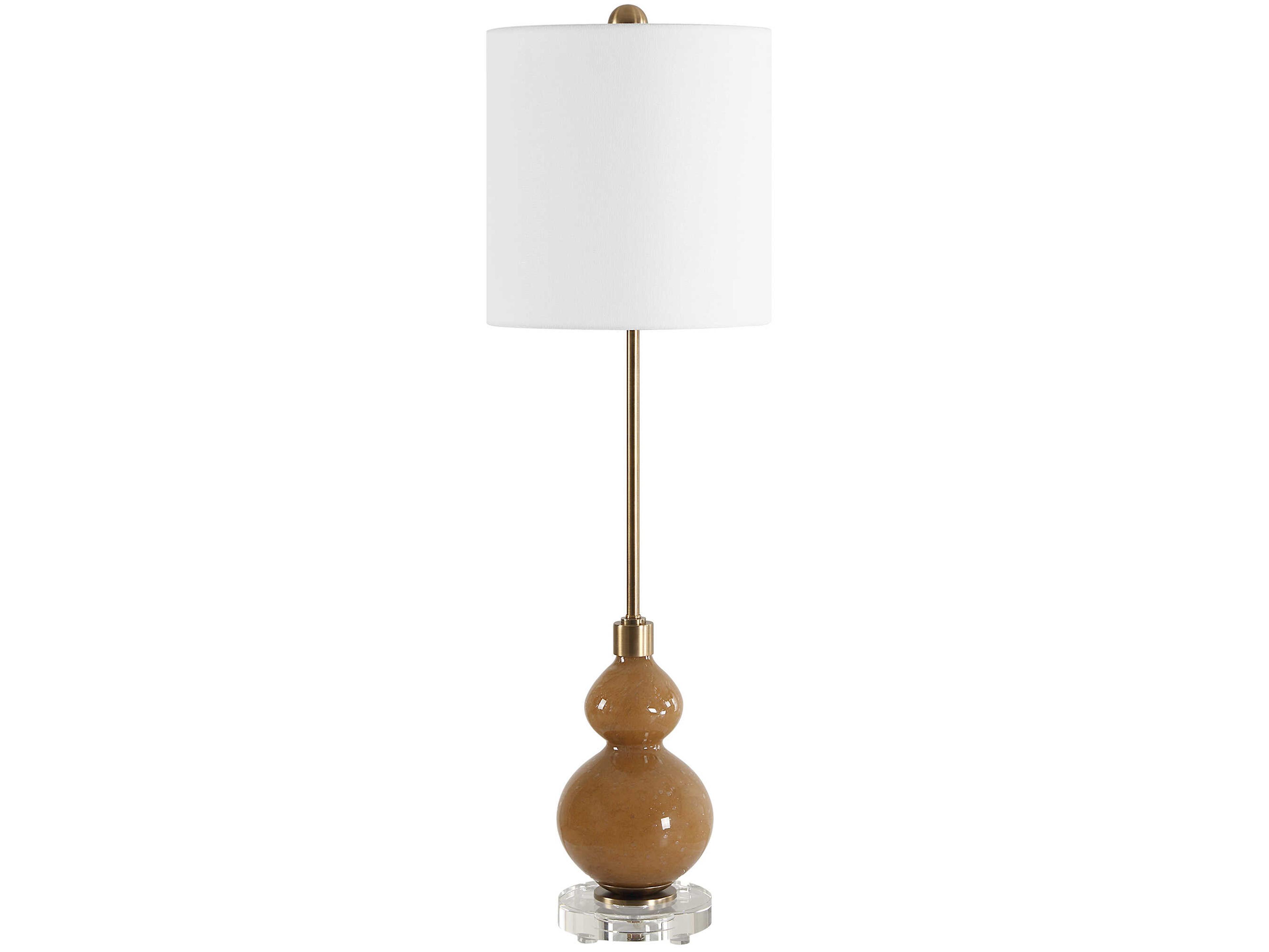 Sienne Caramel Brown Buffet Lamp